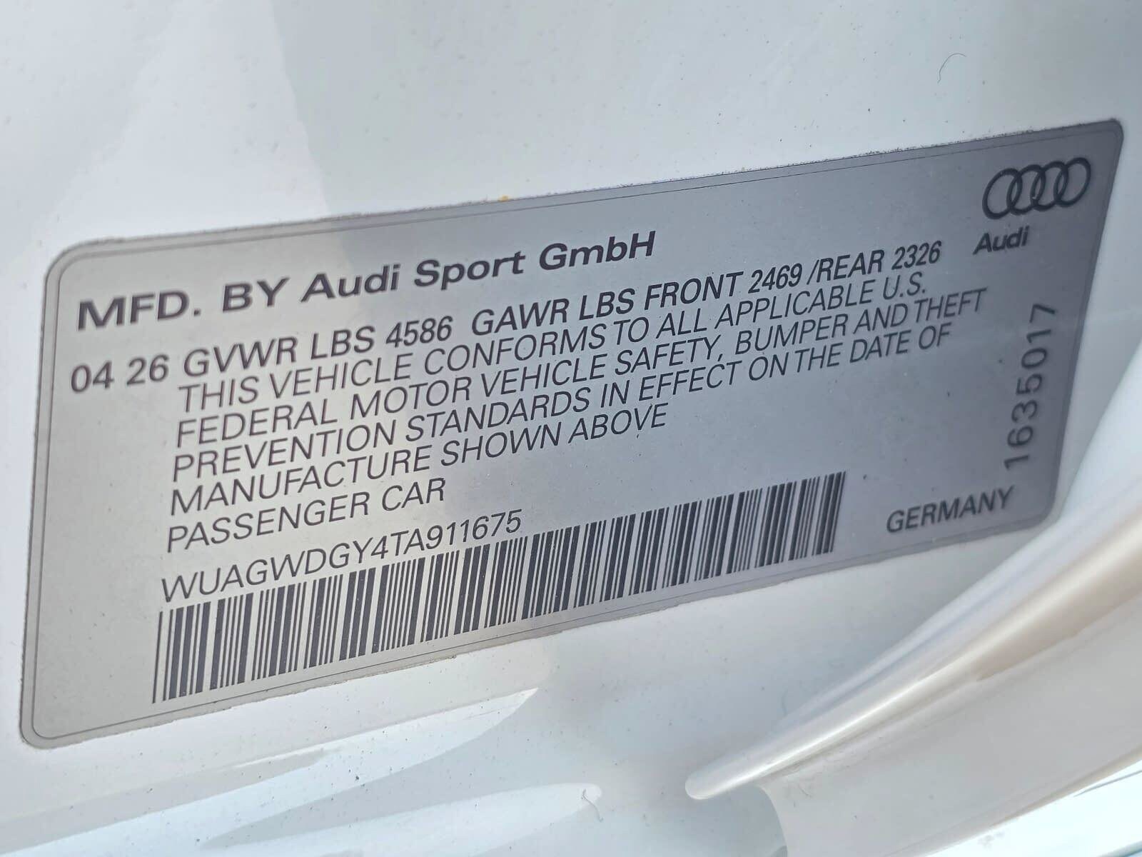 New 2026 Arkona White Audi 2.5T image 30