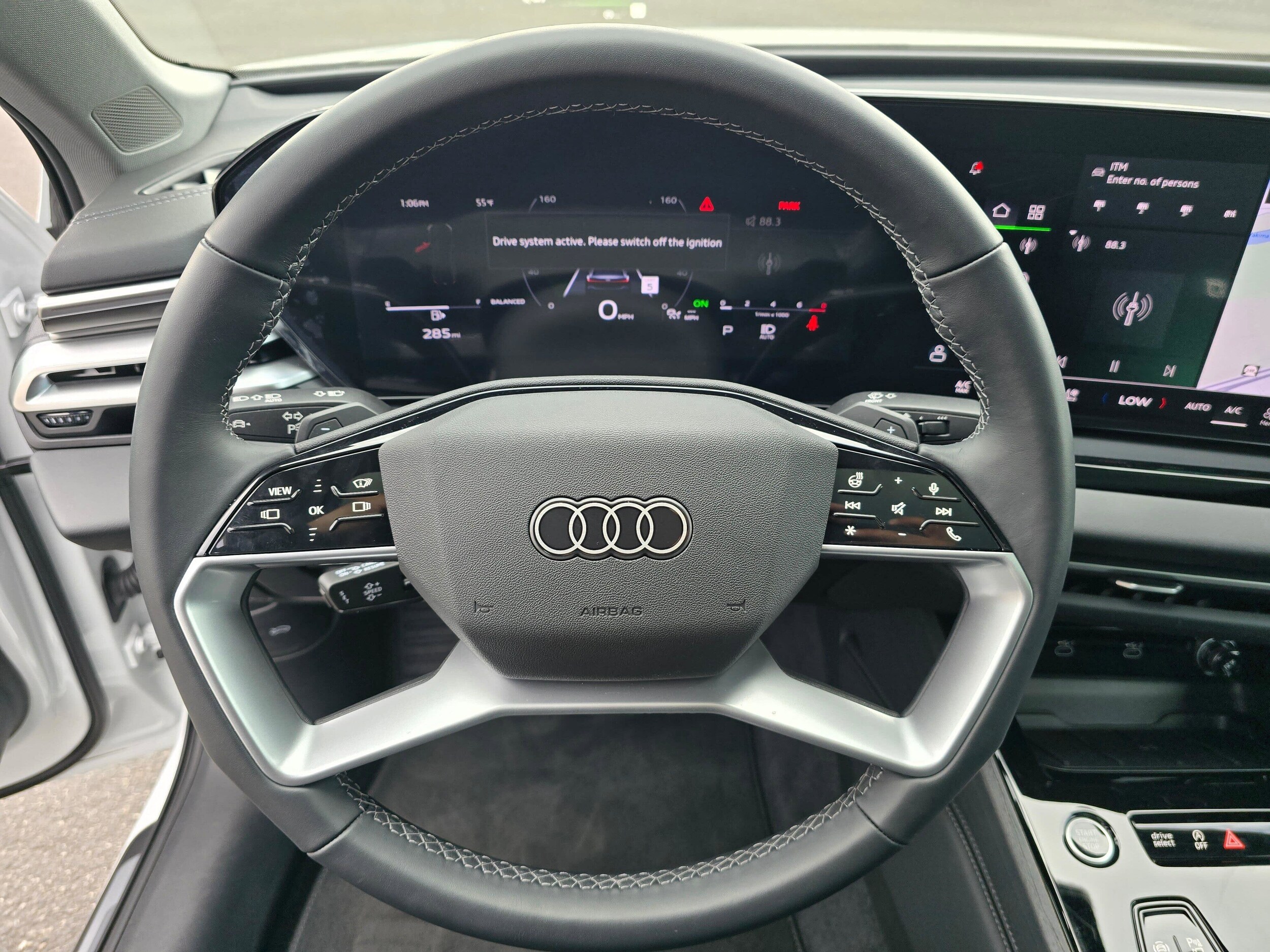 Certified Used 2025 Glacier White Metallic Audi Premium Plus image 17