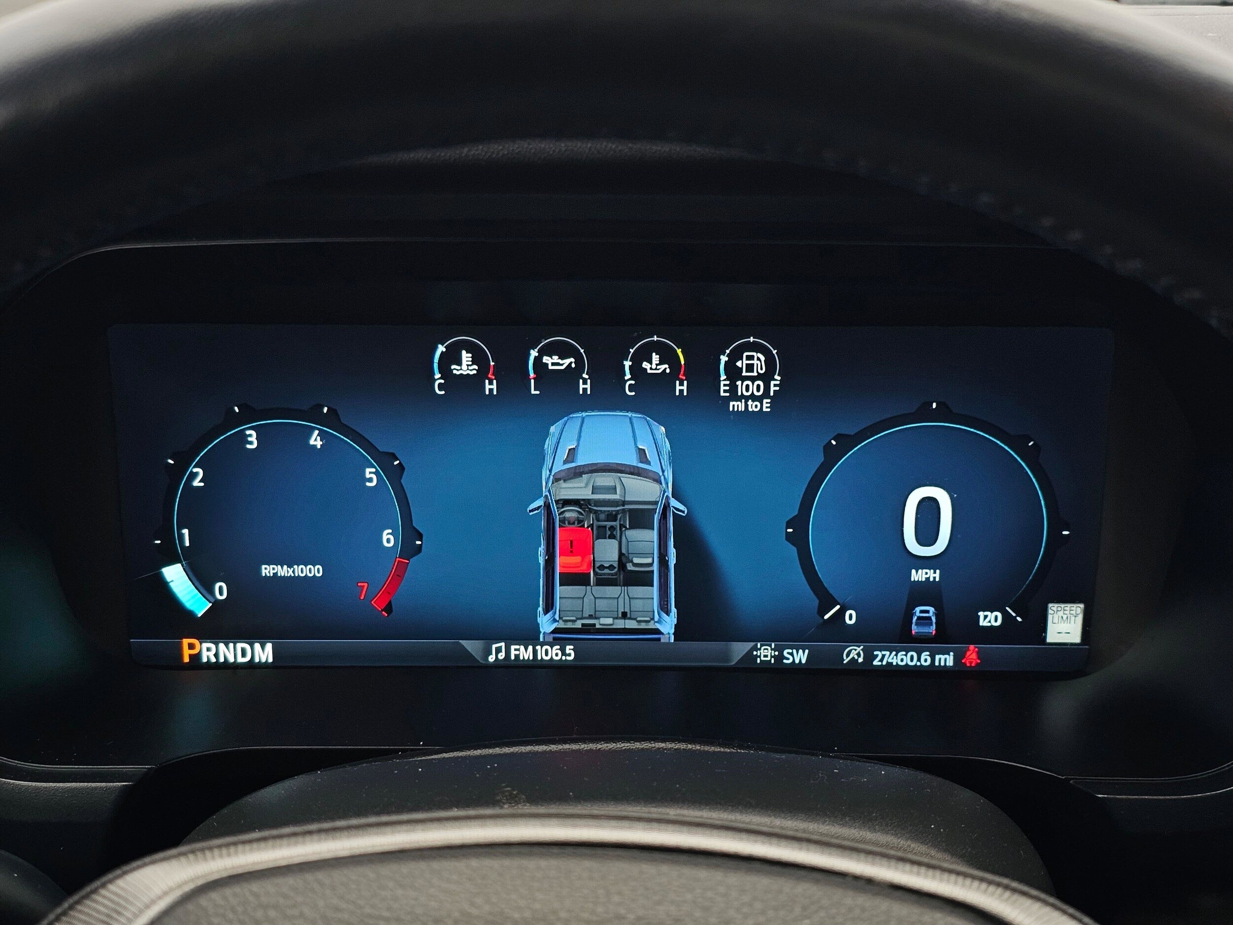 Used 2024 Star White Metallic Tri-Coat Ford Platinum image 19