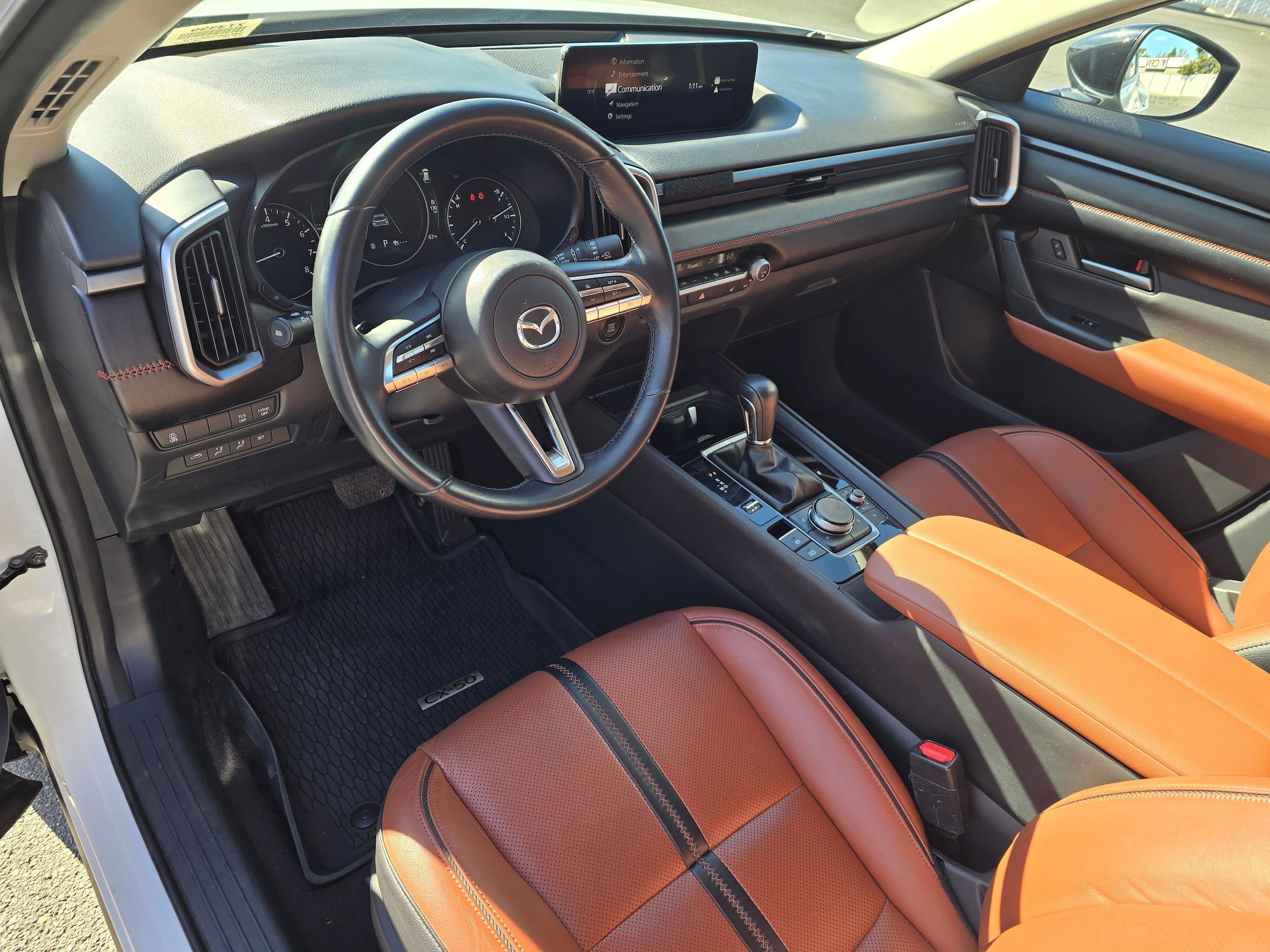 Used 2023 Wind Chill Pearl Mazda 2.5 Turbo image 2