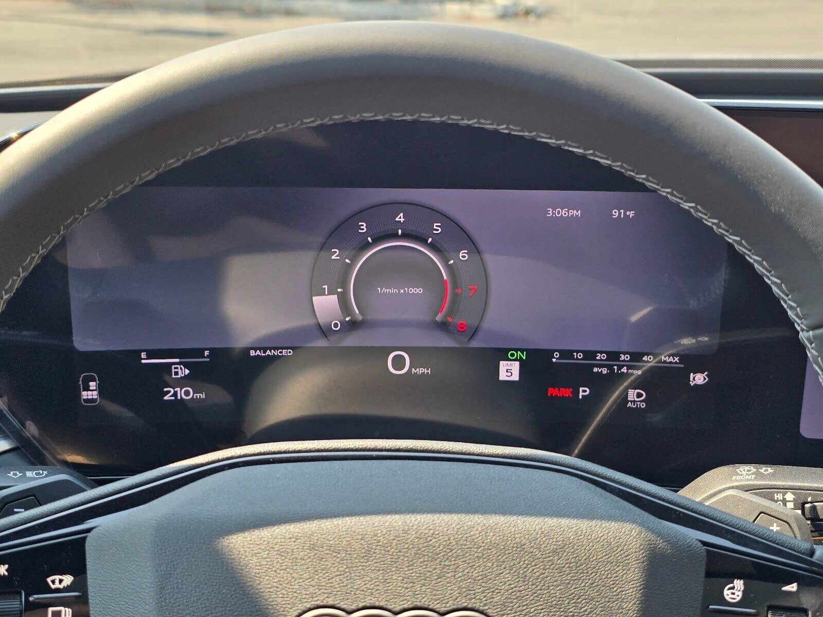 New 2026 Firmament Blue Audi Prestige image 17