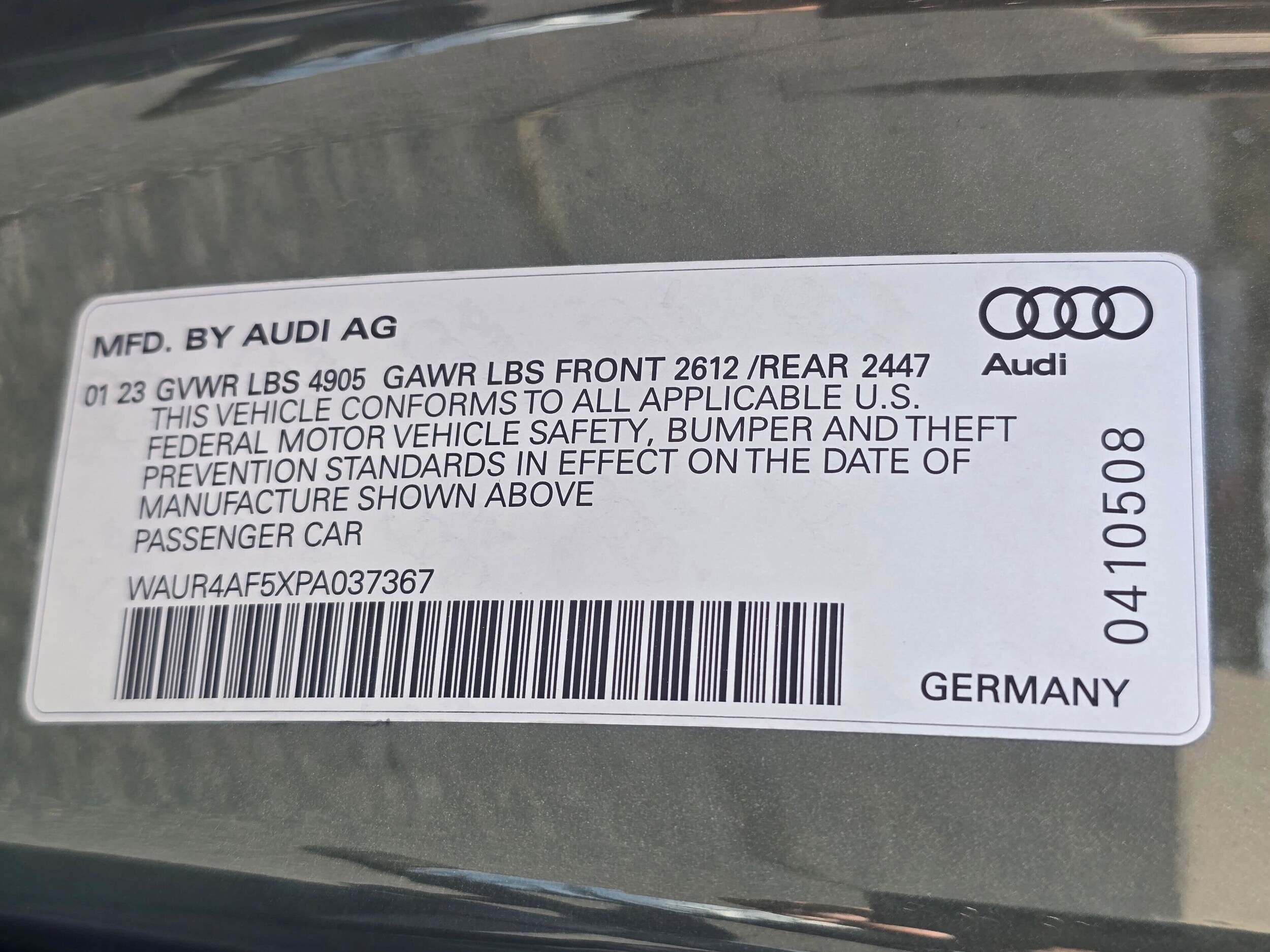 Used 2023 District Green Metallic Audi Prestige image 31