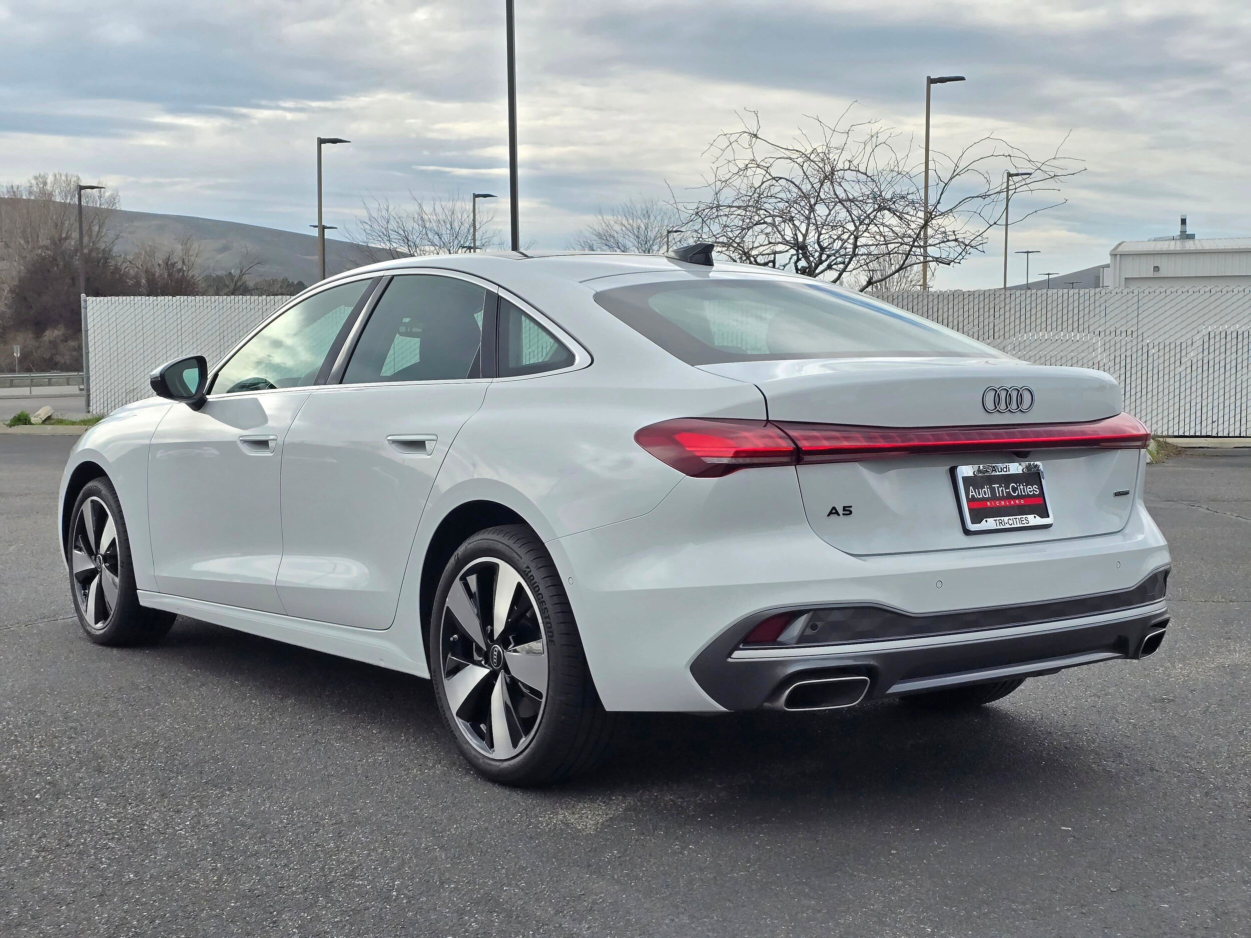 Certified Used 2025 Glacier White Metallic Audi Premium Plus image 4