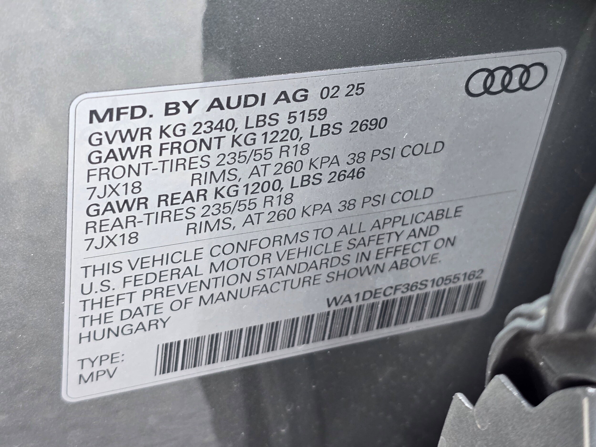 Certified Used 2025 Chronos Gray Metallic Audi S line Premium image 30