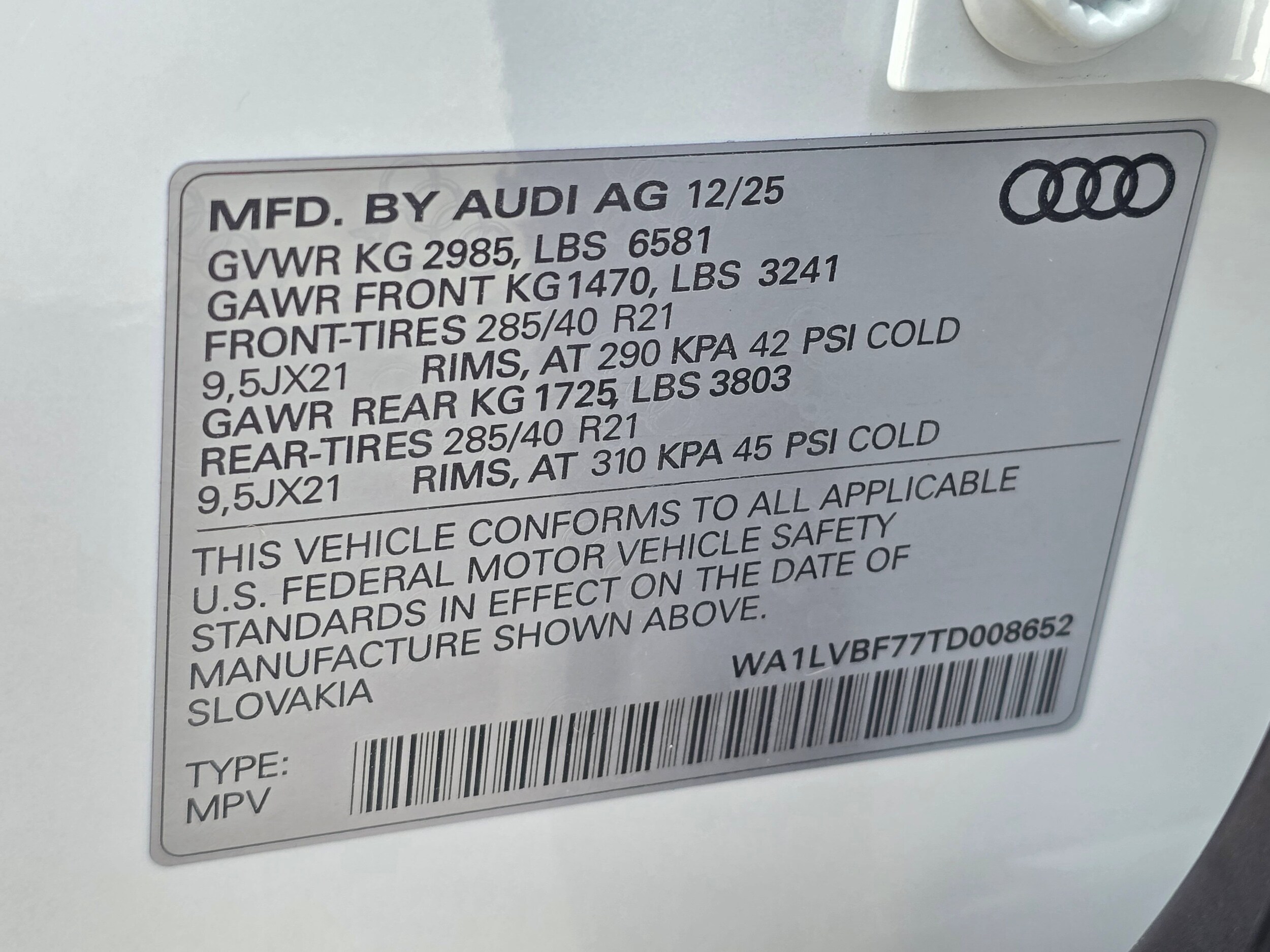 New 2026 Glacier White Audi 55 Premium Plus image 63