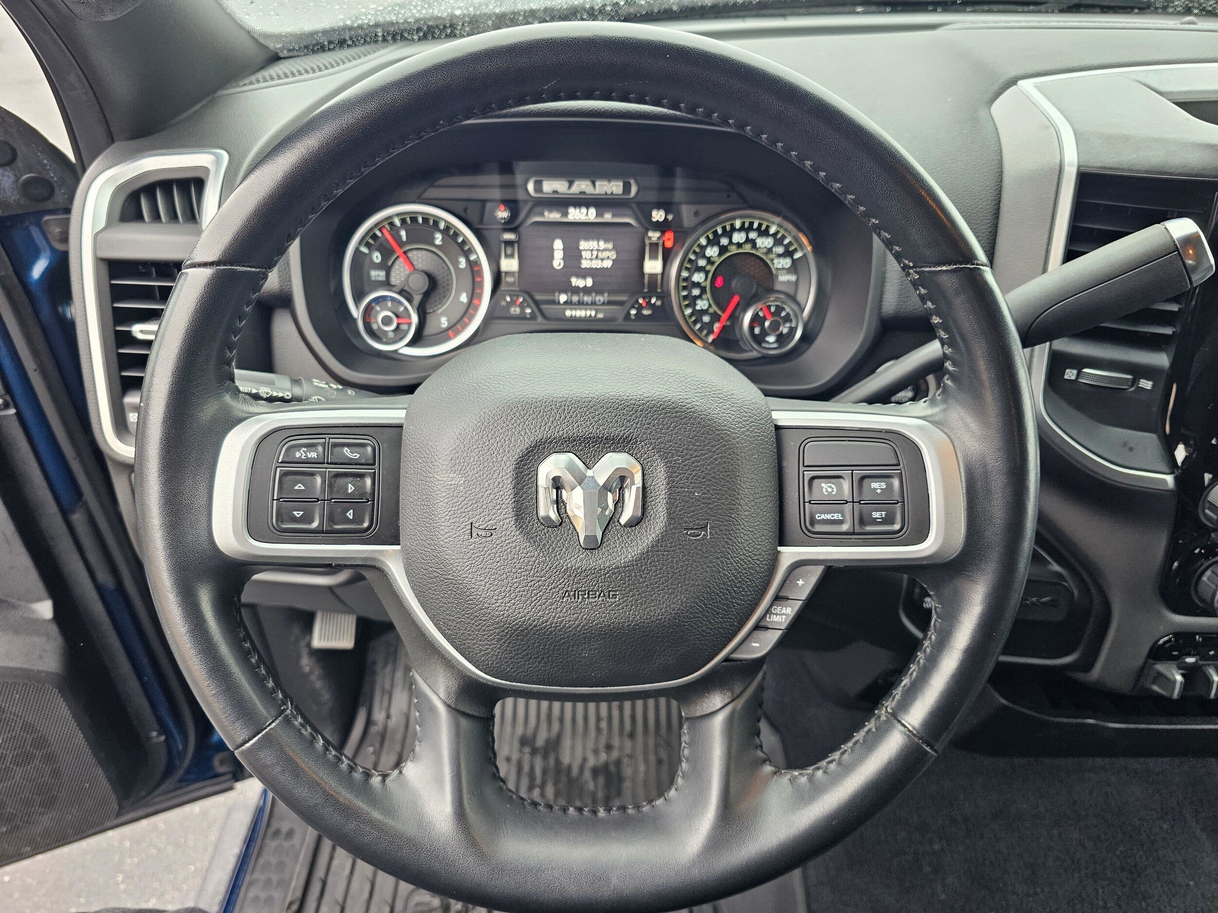 Used 2022 Patriot Blue Pearlcoat Ram Big Horn image 17