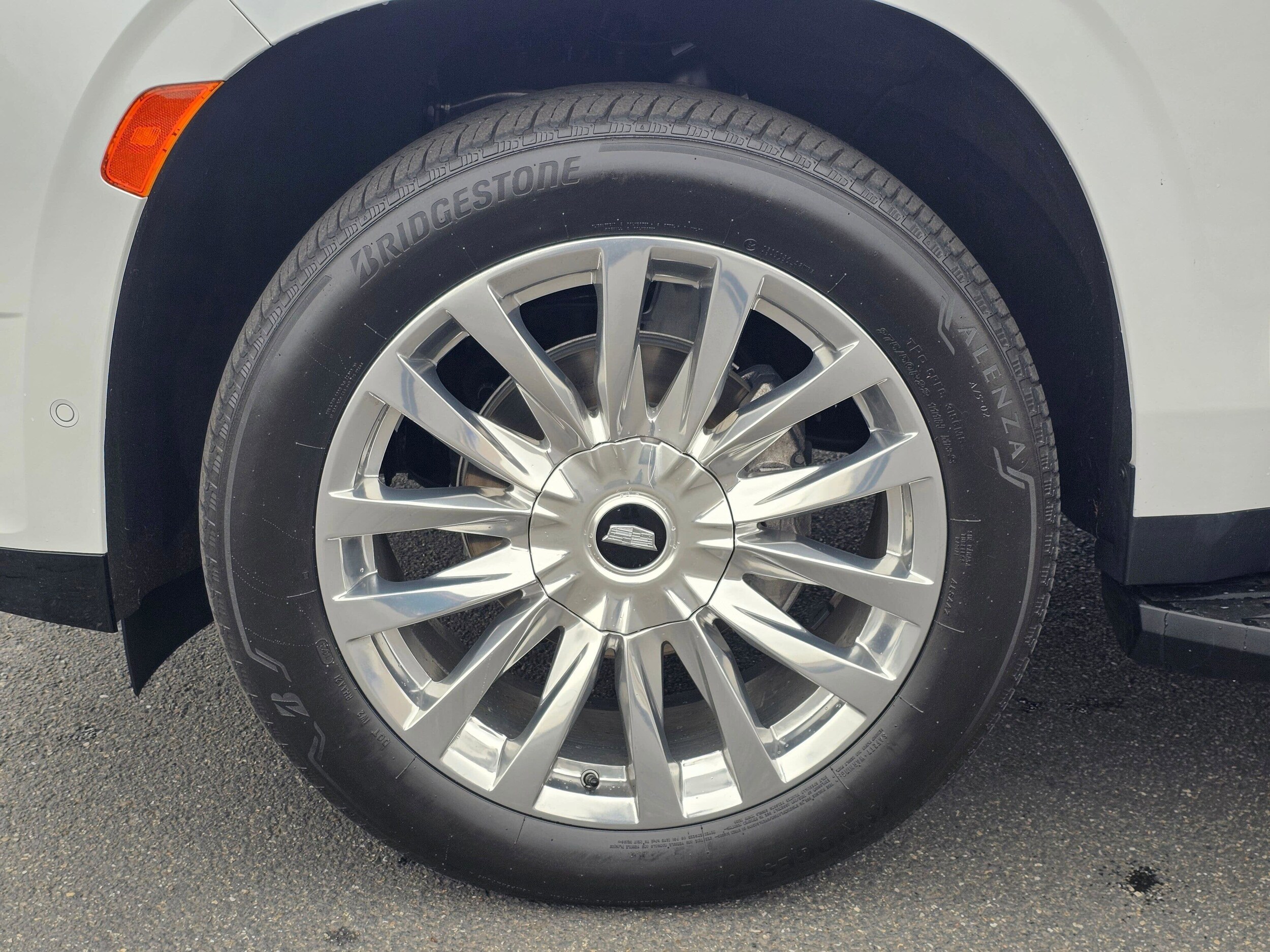 Used 2023 Crystal White Tricoat Cadillac 4WD Premium Luxury image 8