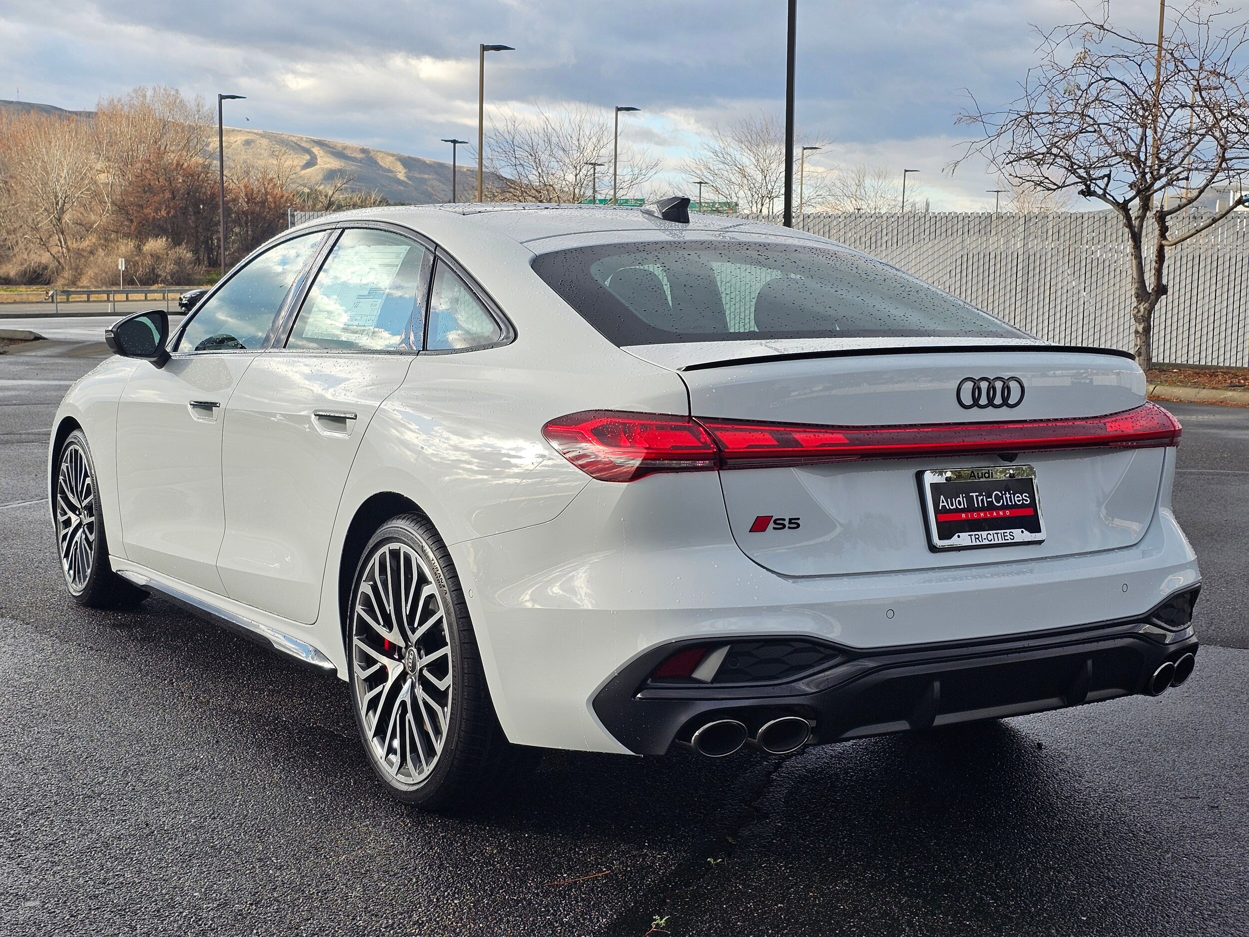 New 2025 Glacier White Audi 3.0T Prestige image 4