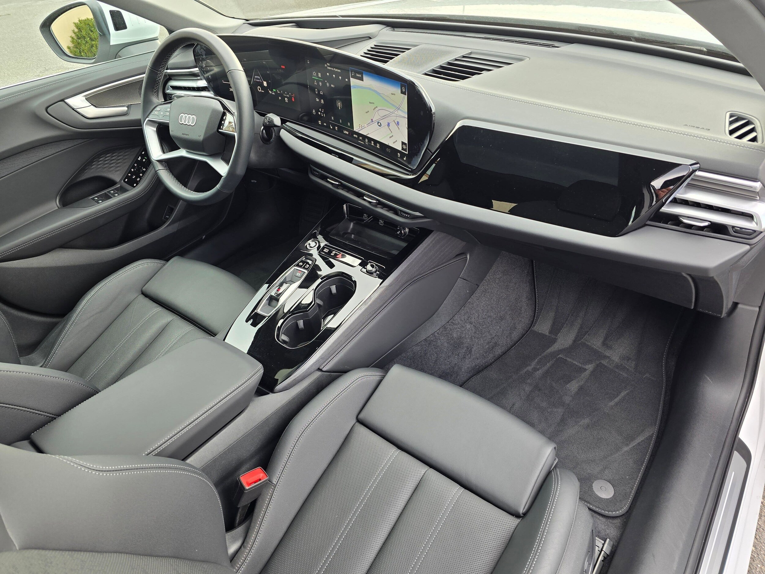 Certified Used 2025 Glacier White Metallic Audi Premium Plus image 16