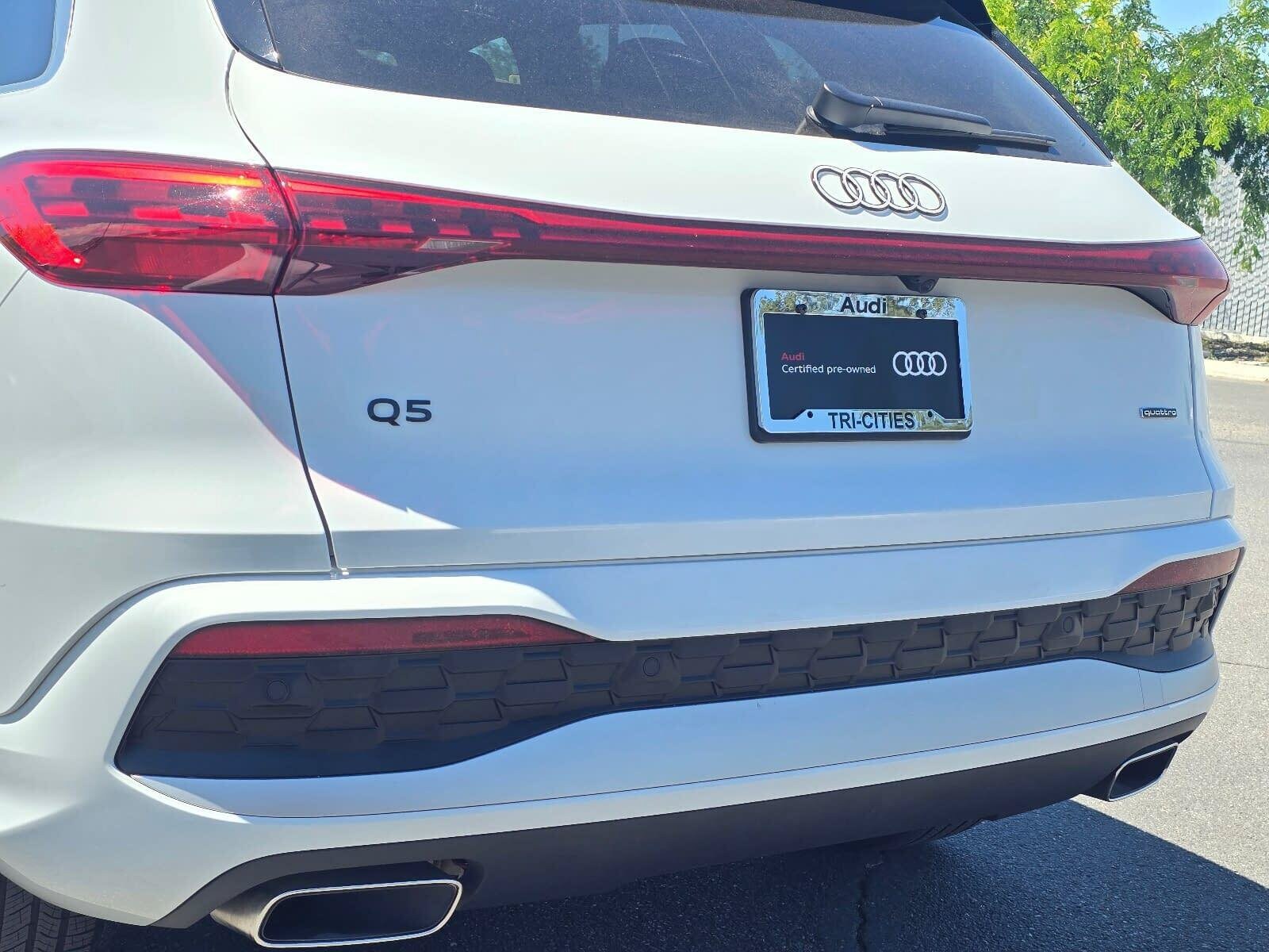 Certified Used 2025 Glacier White Metallic Audi Premium Plus image 7