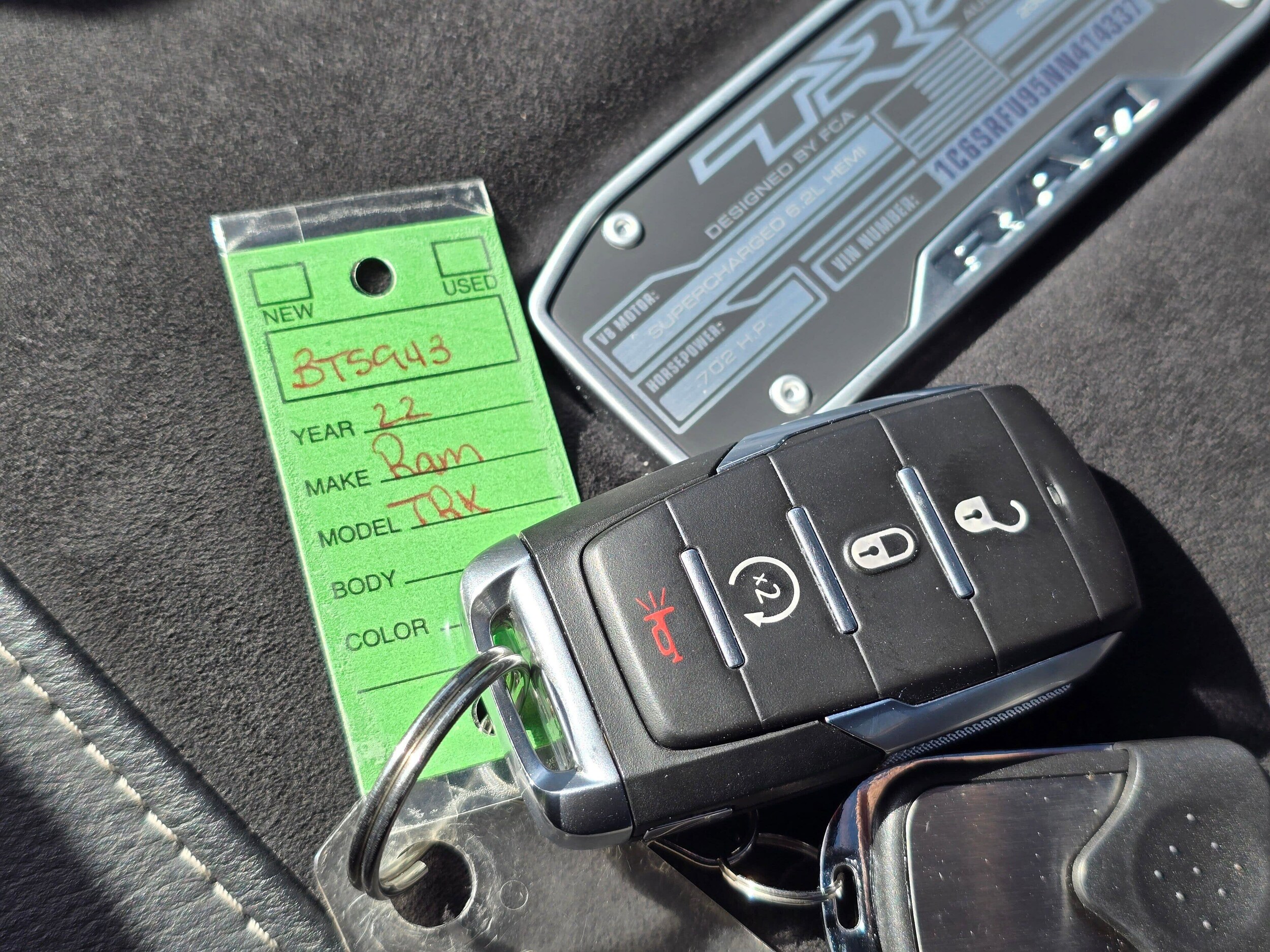 Used 2022 Flame Red Clearcoat Ram TRX image 33