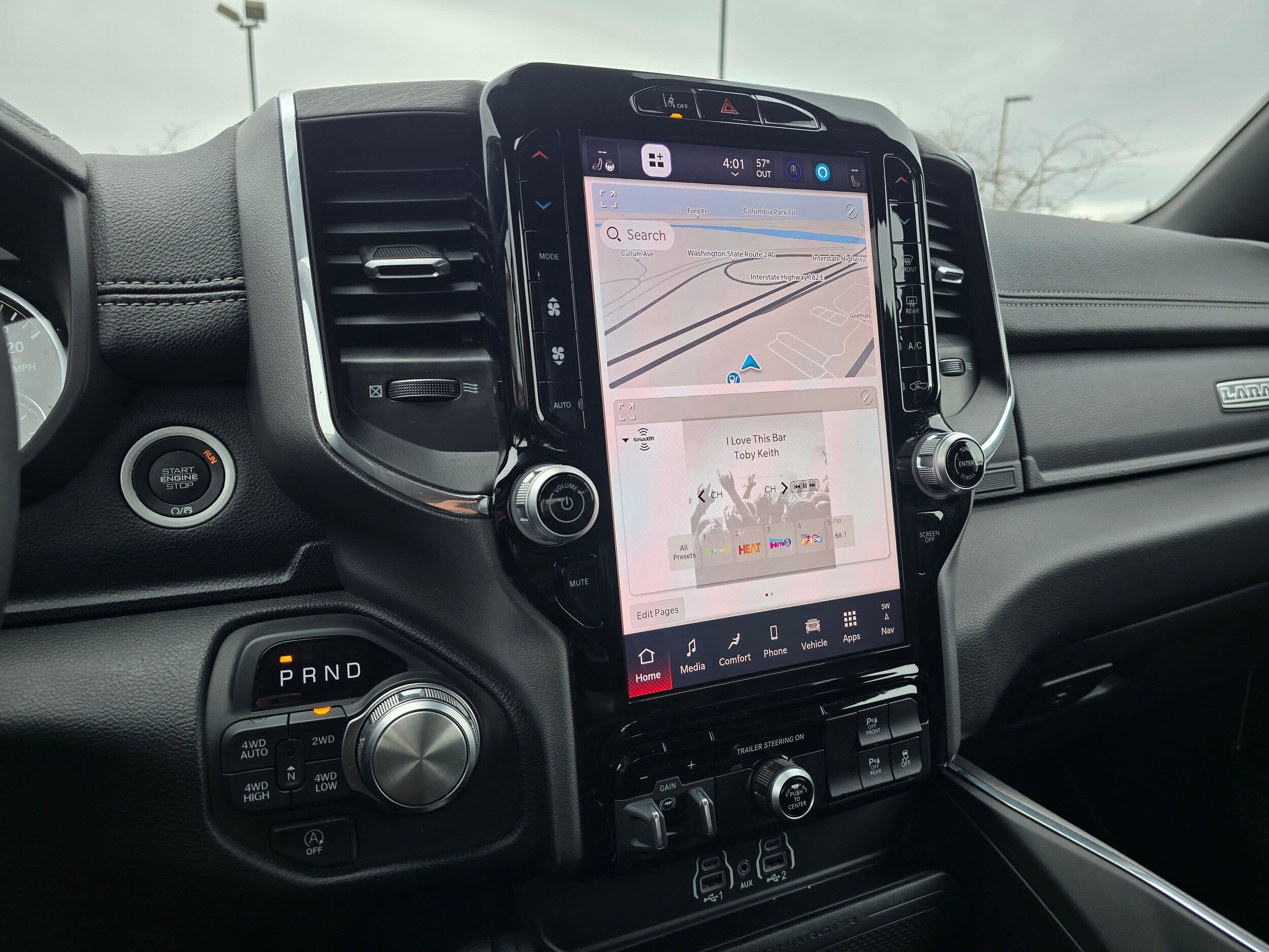 Used 2025 Diamond Black Crystal Pearlcoat Ram Laramie image 20