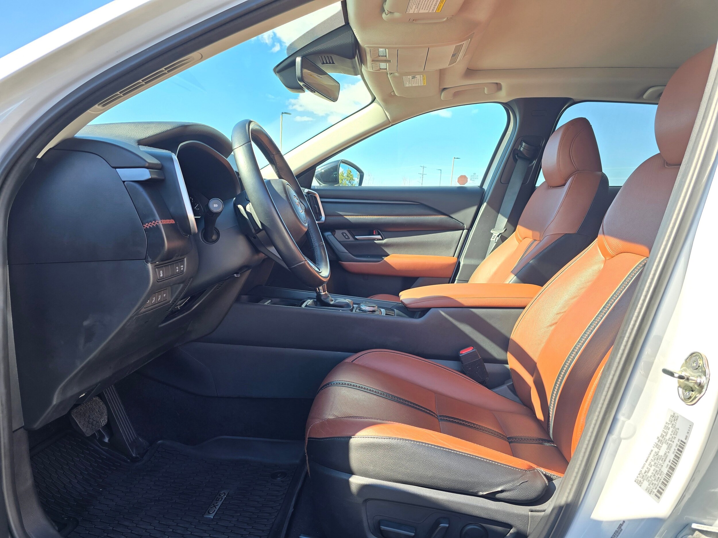 Used 2023 Wind Chill Pearl Mazda 2.5 Turbo image 40