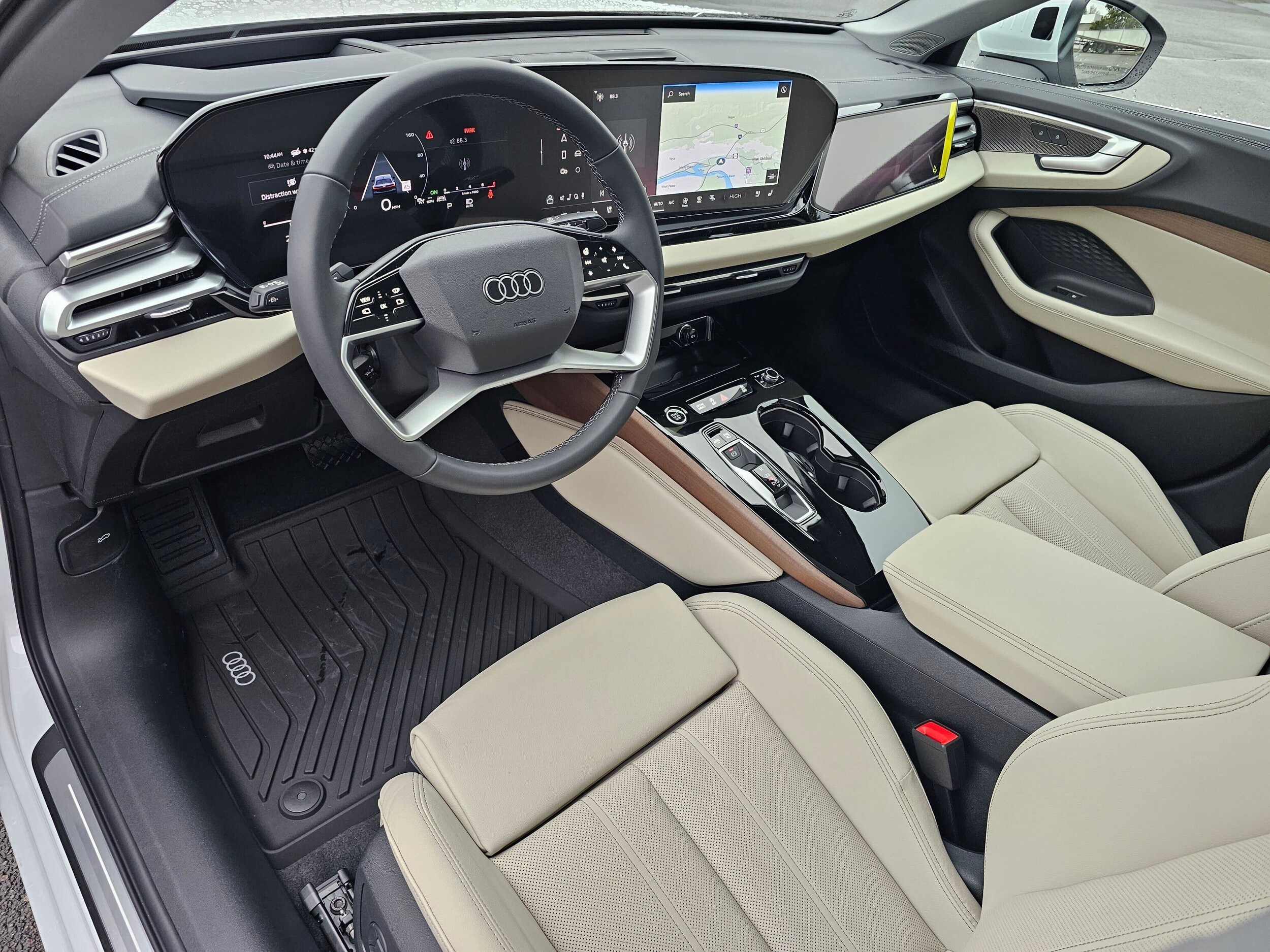 New 2025 Glacier White Audi 2.0T Prestige image 3