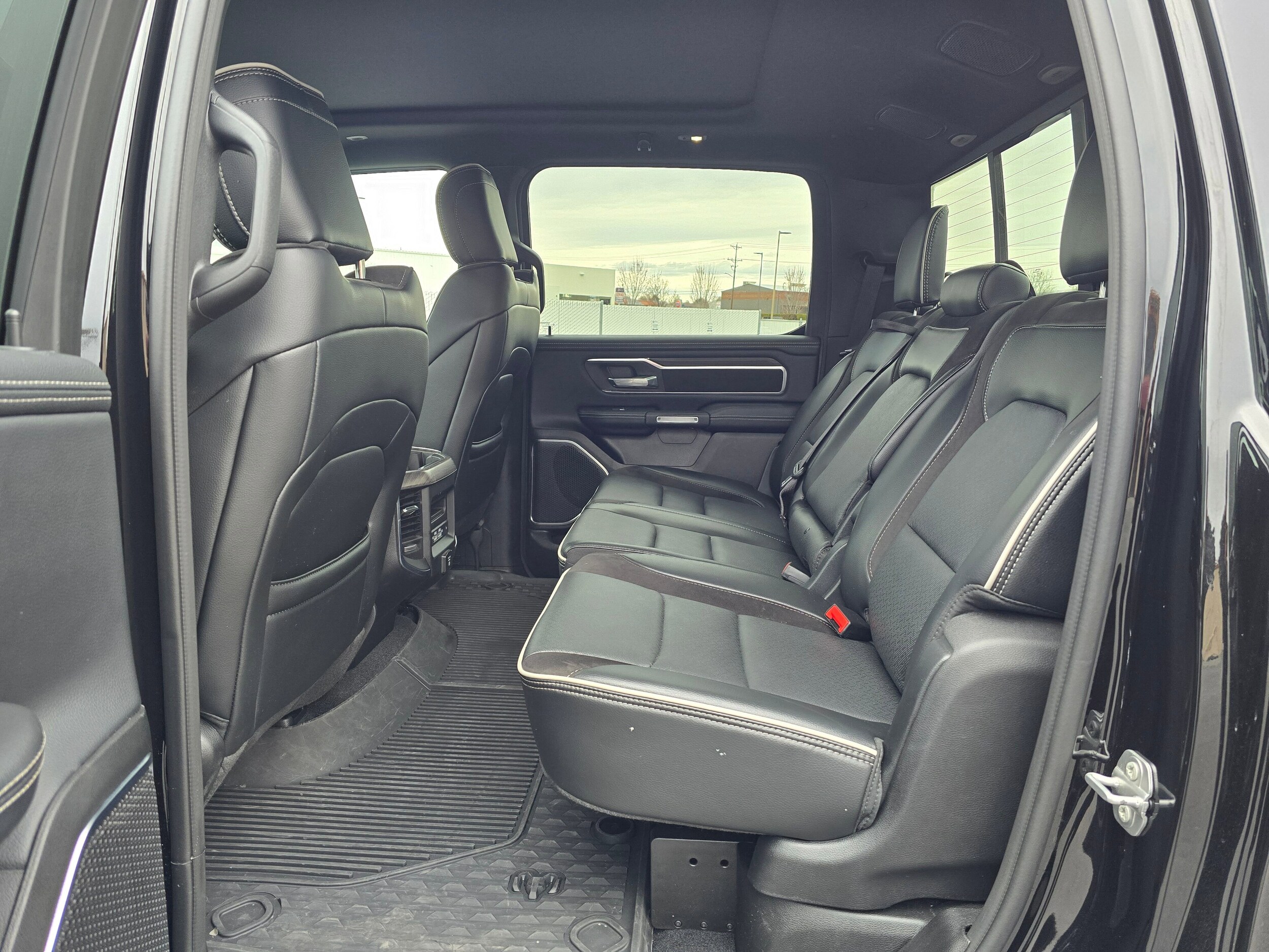 Used 2025 Diamond Black Crystal Pearlcoat Ram Laramie image 46