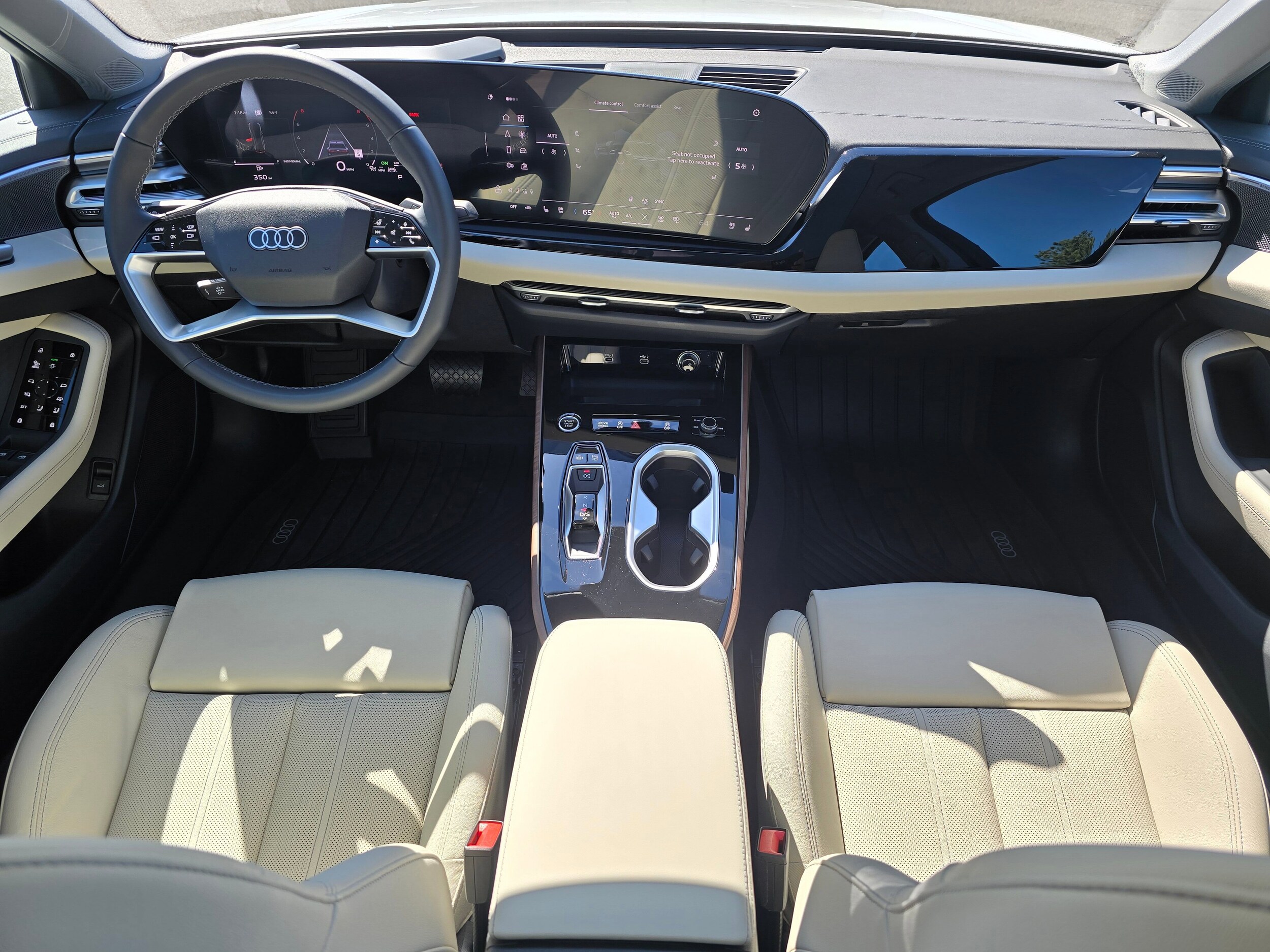 Used 2026 Glacier White Metallic Audi Premium Plus image 9