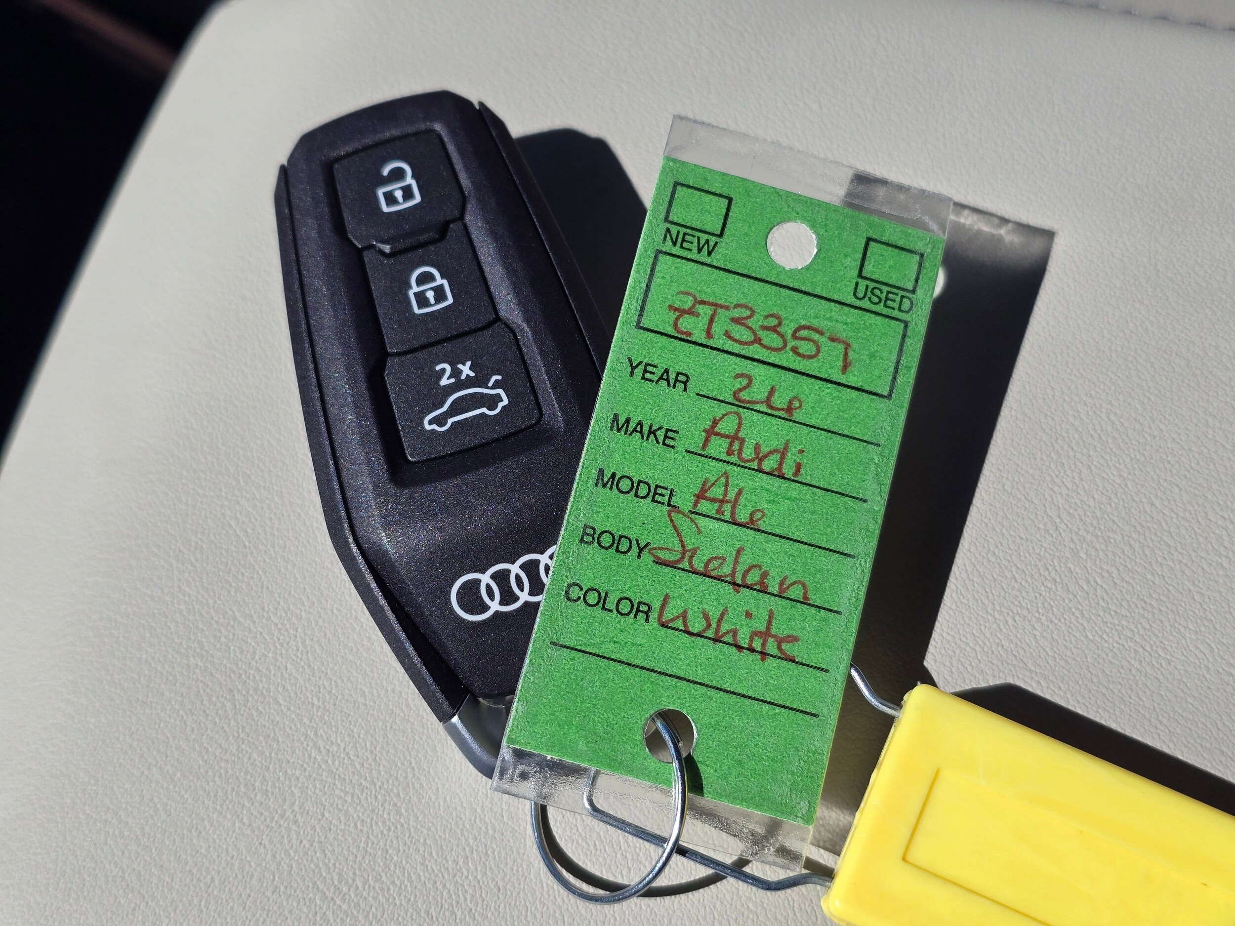 Used 2026 Glacier White Metallic Audi Premium Plus image 32