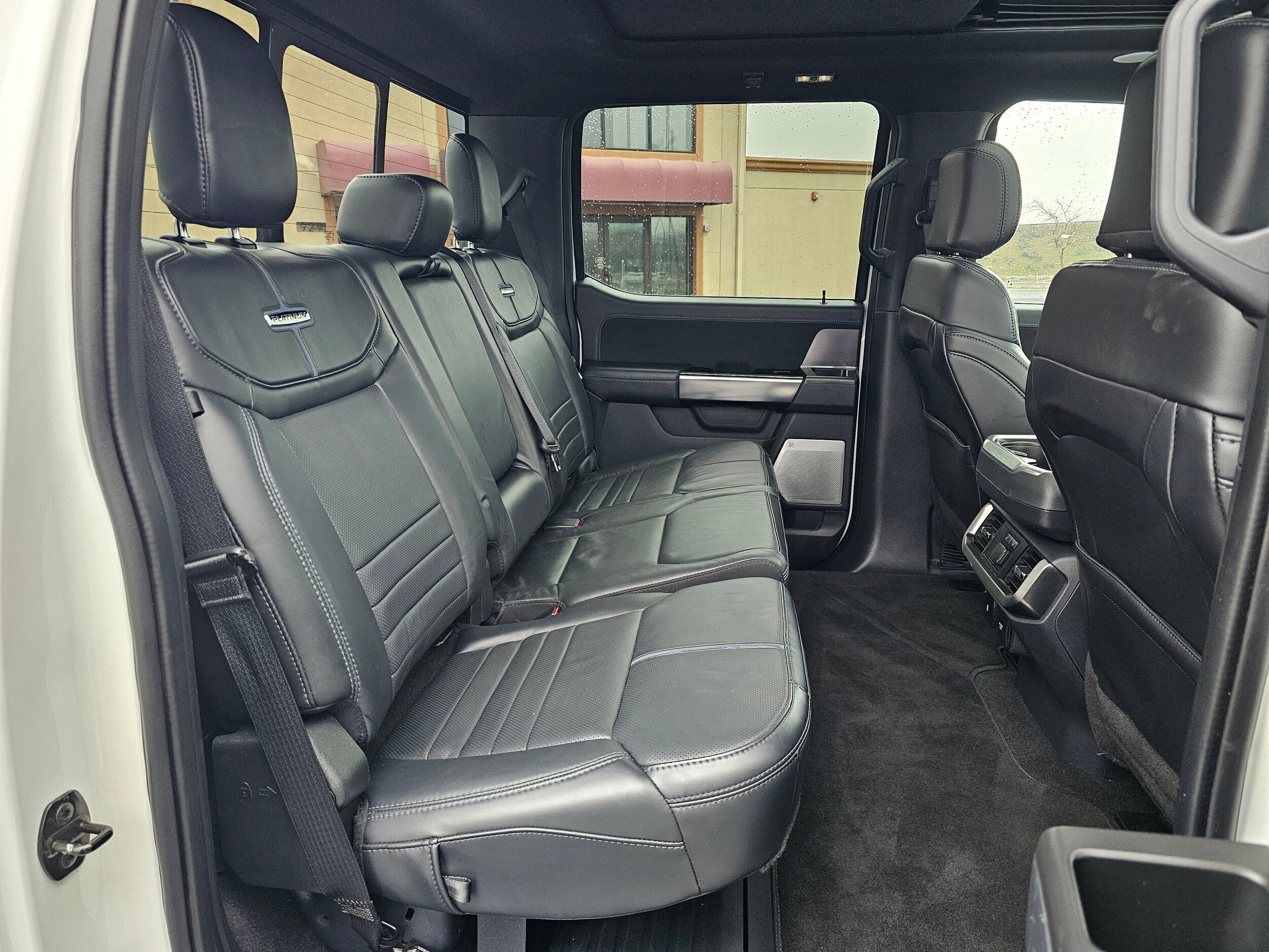 Used 2024 Star White Metallic Tri-Coat Ford Platinum image 46