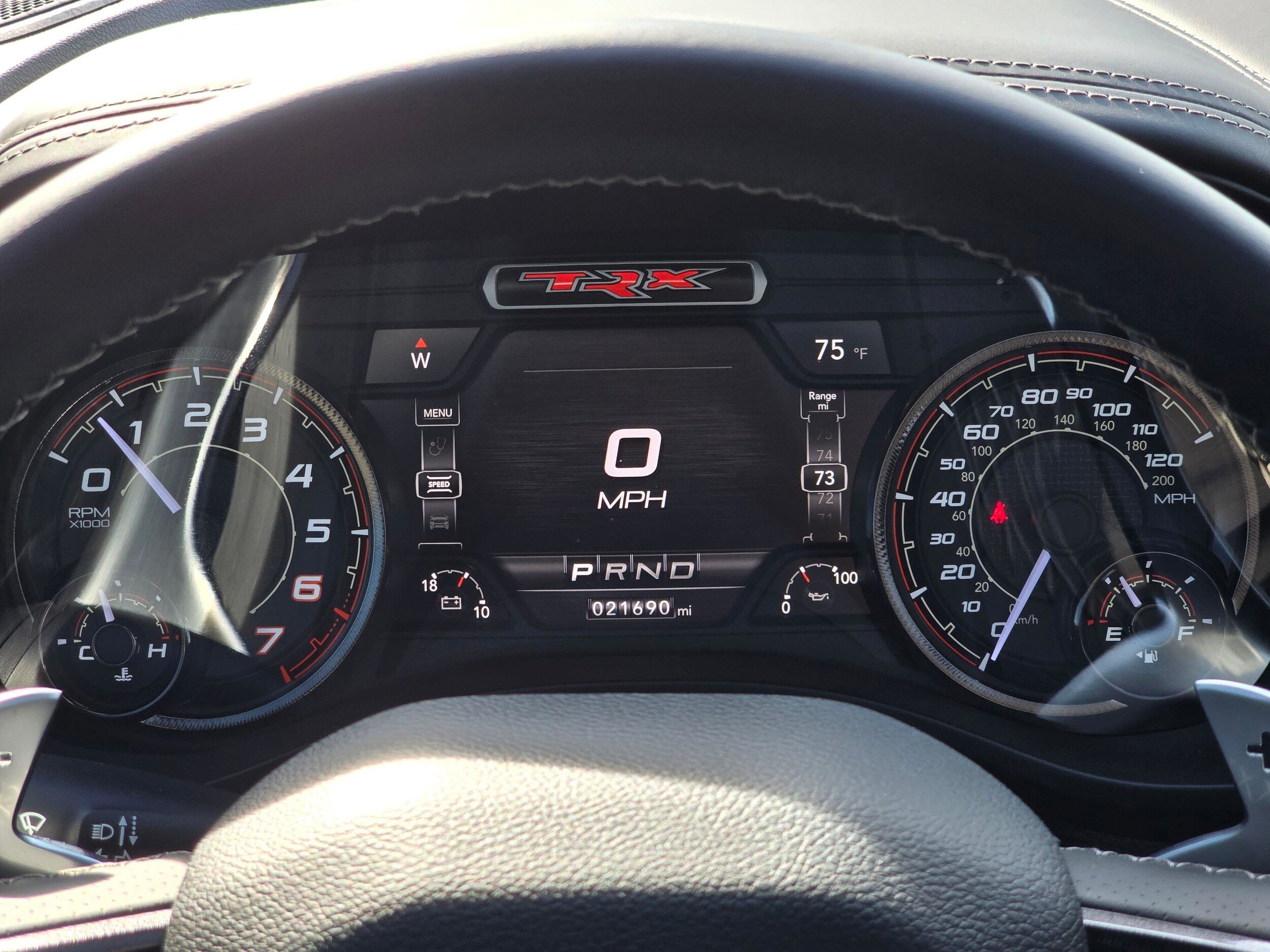 Used 2022 Flame Red Clearcoat Ram TRX image 18