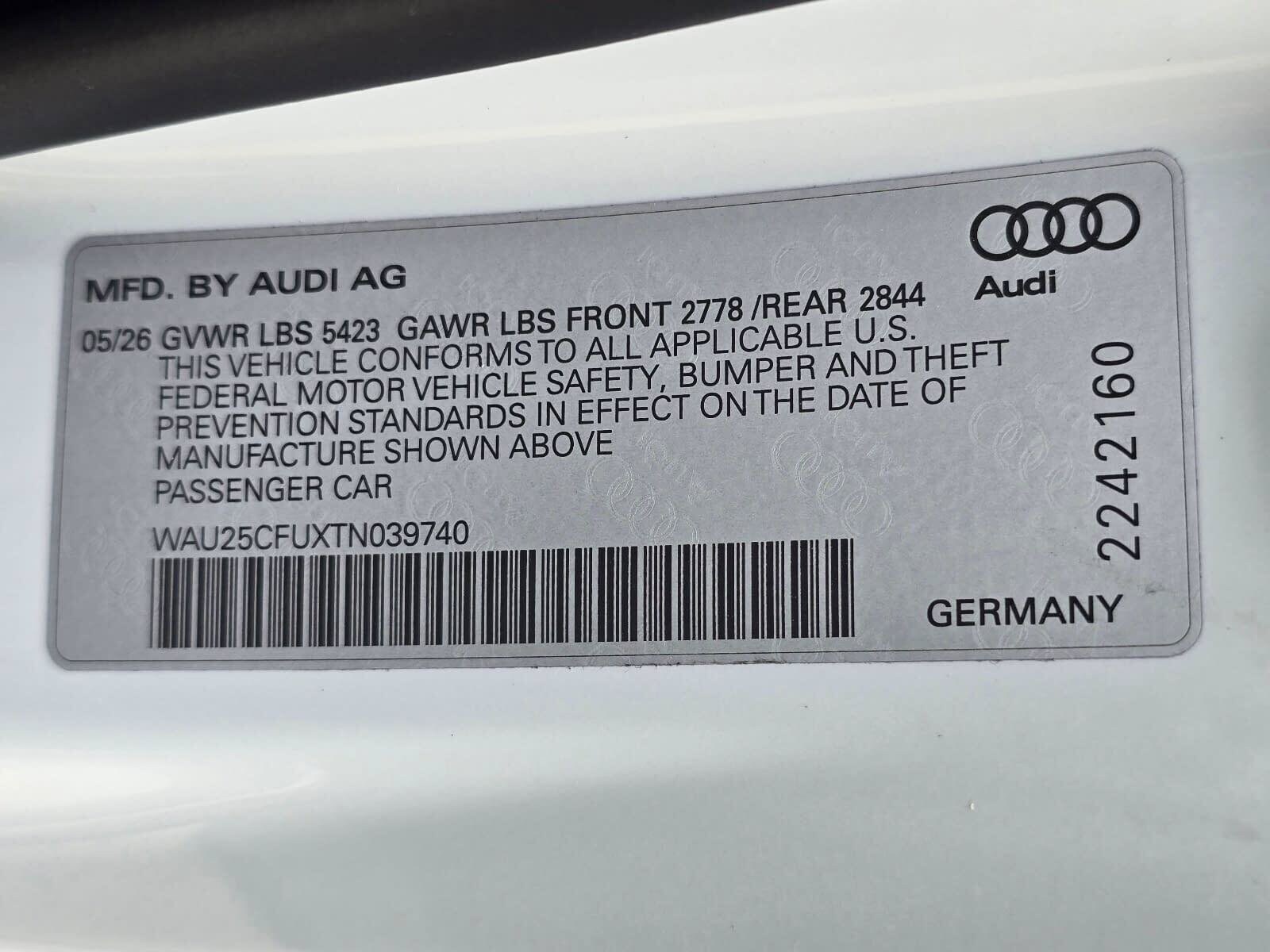 New 2026 Glacier White Audi 3.0T Premium Plus image 30