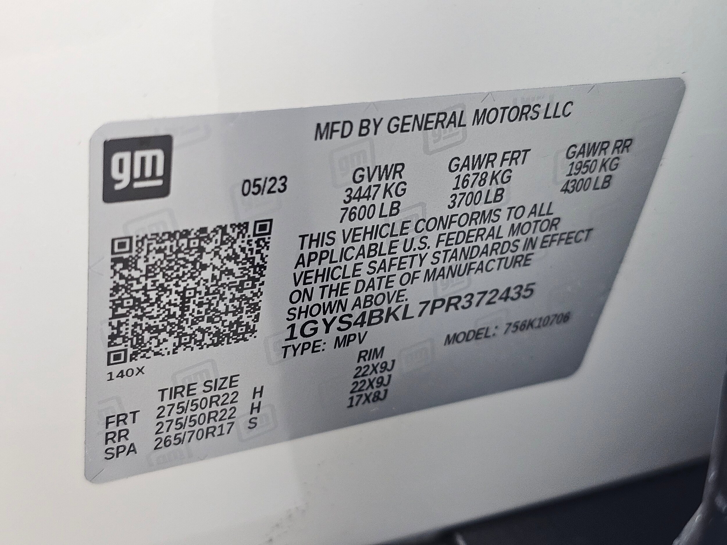 Used 2023 Crystal White Tricoat Cadillac 4WD Premium Luxury image 63