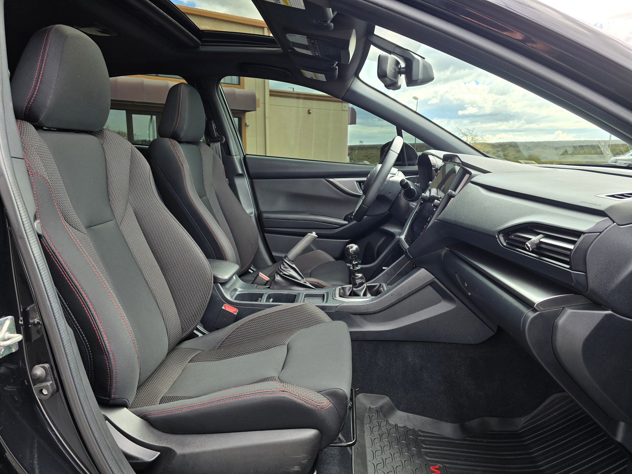 Used 2022 Crystal Black Silica Subaru Premium image 47