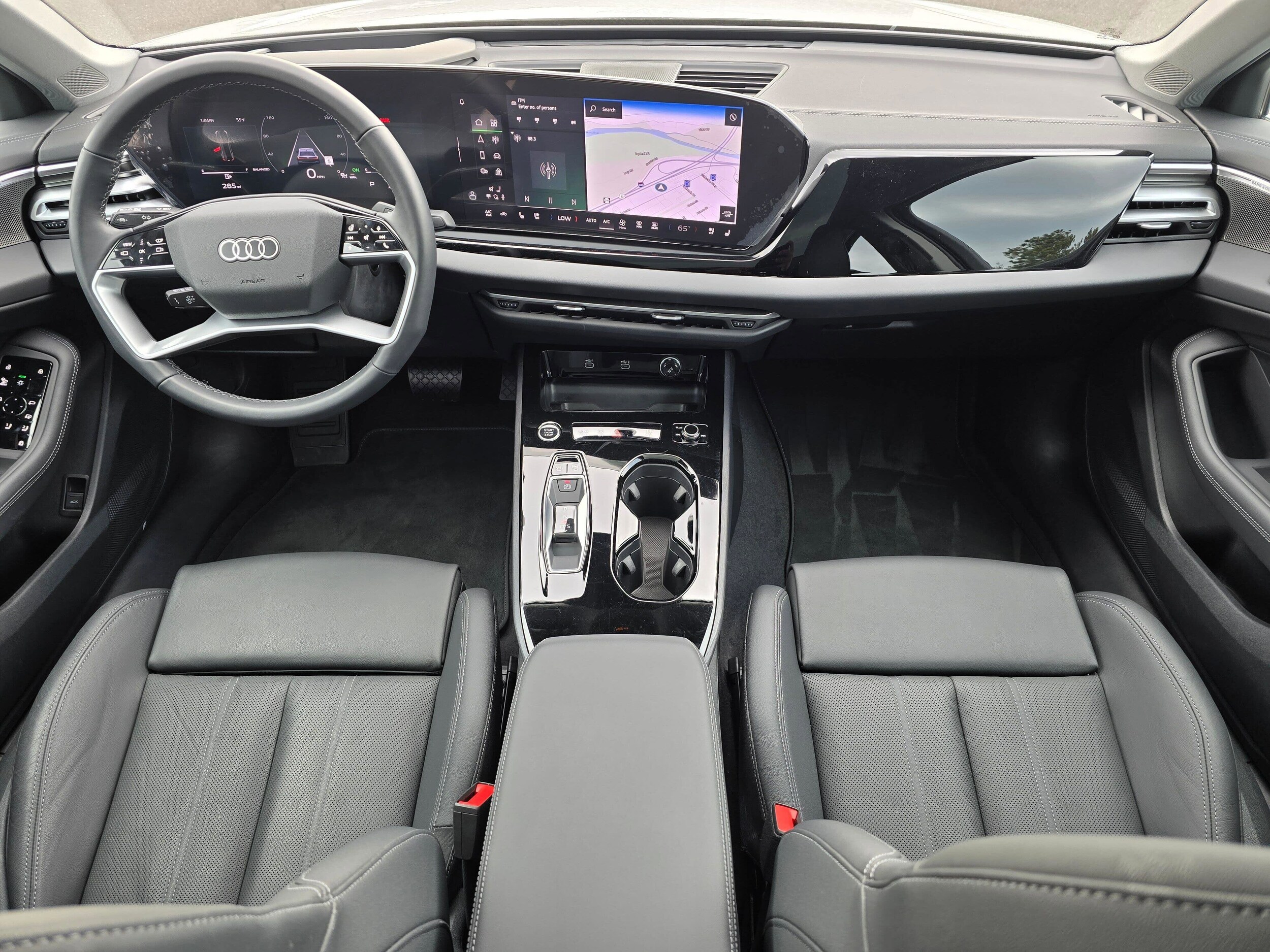 Certified Used 2025 Glacier White Metallic Audi Premium Plus image 10