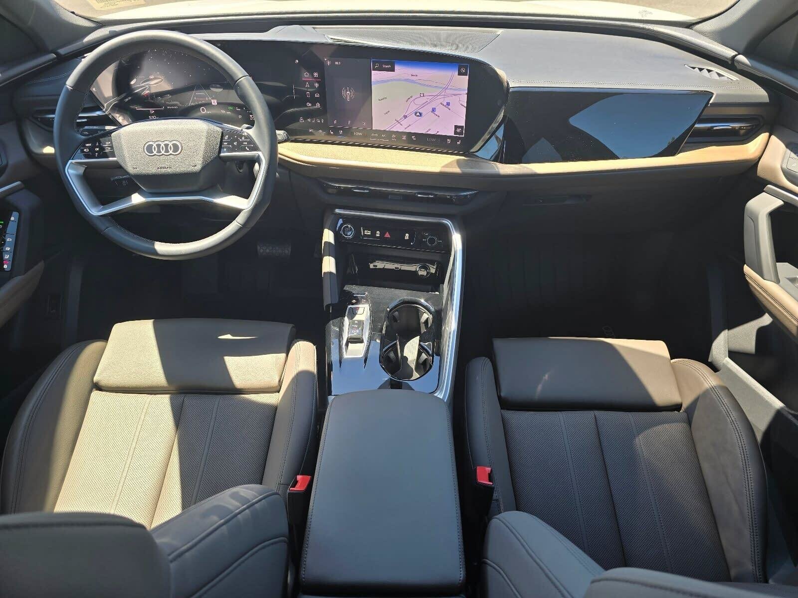 Certified Used 2025 Glacier White Metallic Audi Premium Plus image 9