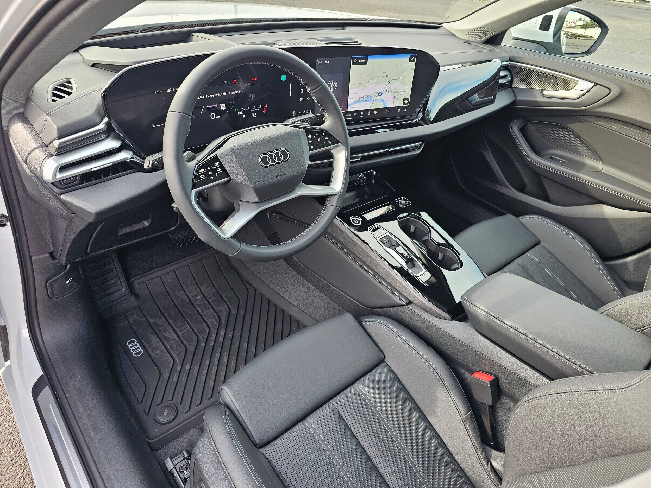 New 2025 Glacier White Audi 2.0T Premium Plus image 2