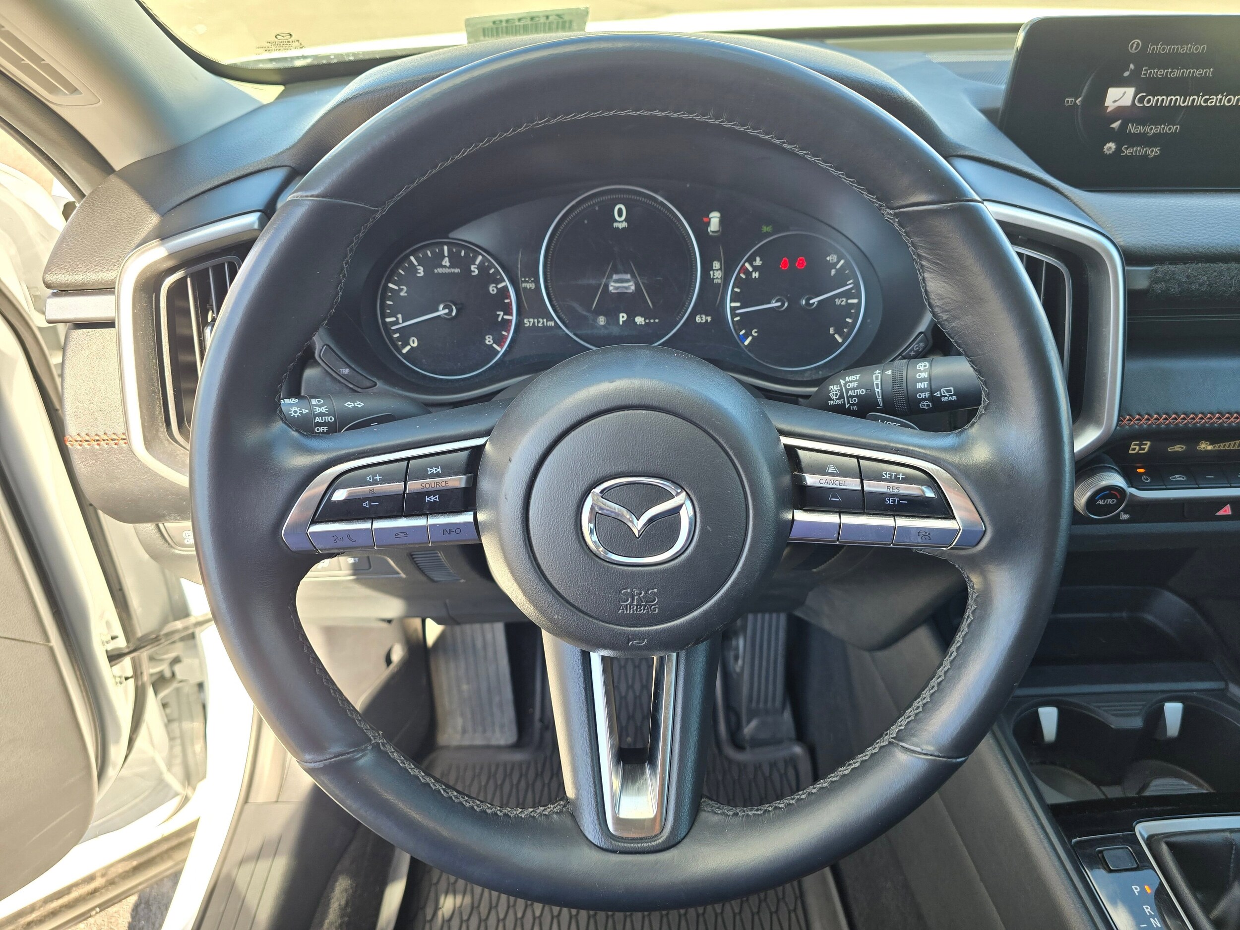 Used 2023 Wind Chill Pearl Mazda 2.5 Turbo image 46