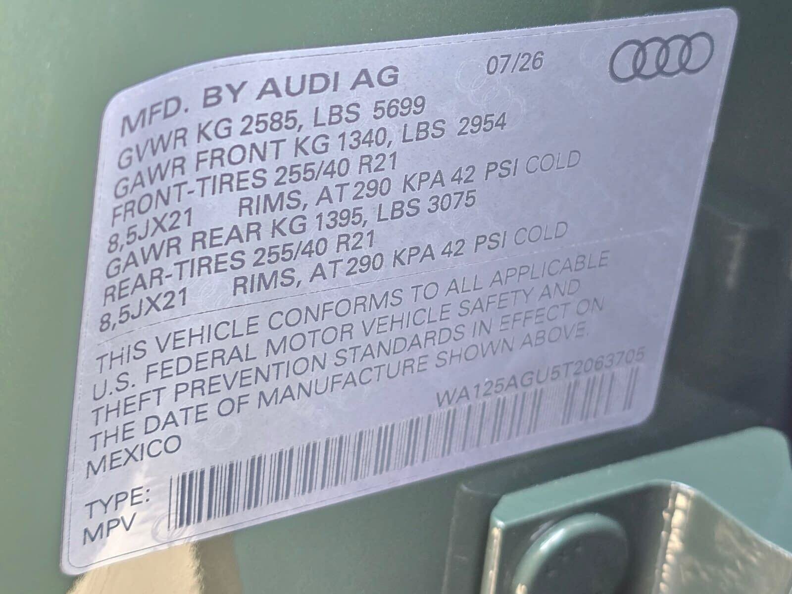New 2026 District Green Audi 3.0T Premium Plus image 30