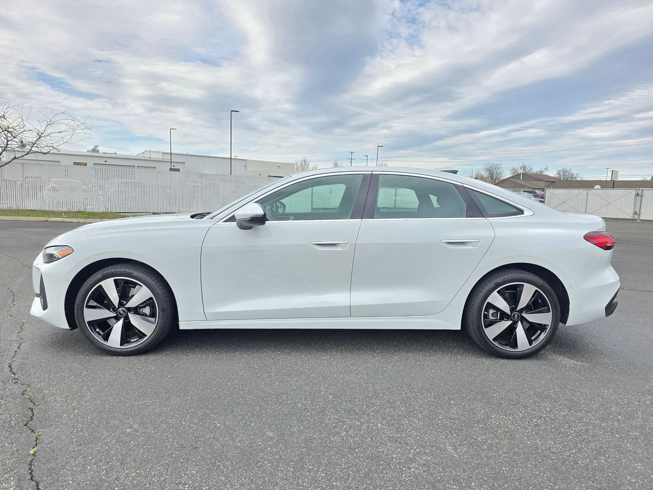 Certified Used 2025 Glacier White Metallic Audi Premium Plus image 3