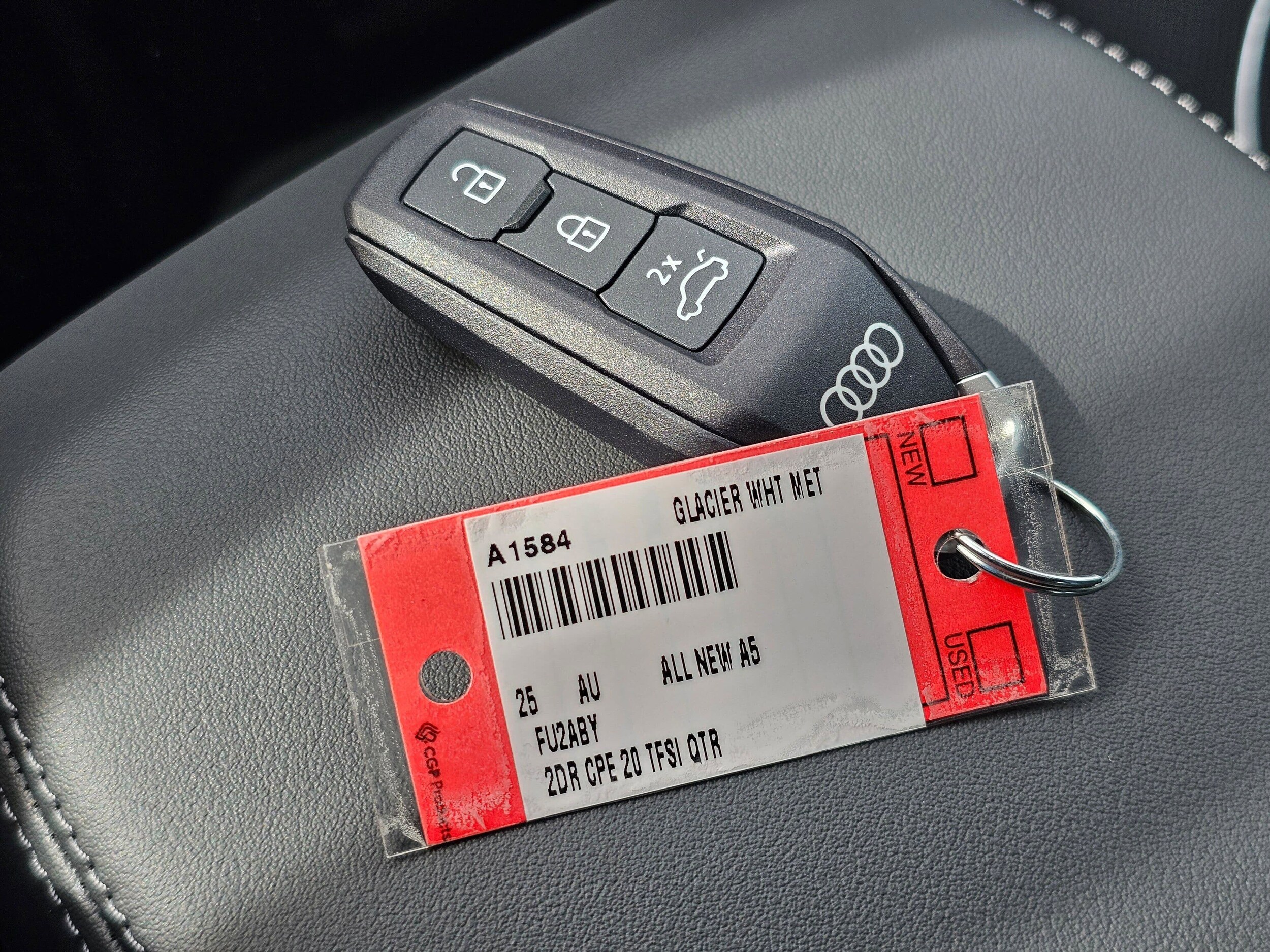 New 2025 Glacier White Audi 2.0T Premium Plus image 21