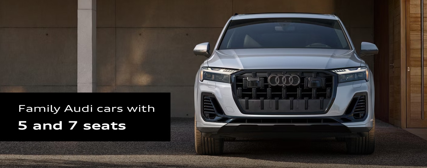 Family Audi cars with 5 and 7 seats