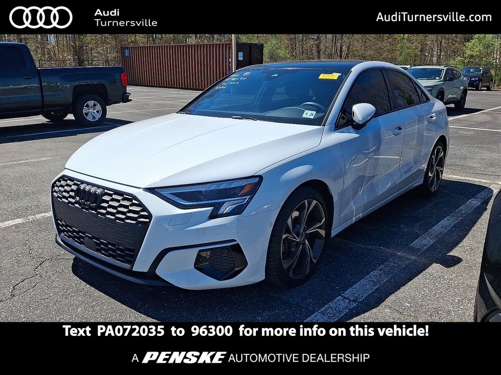 2023 Audi A3 Sedan Premium