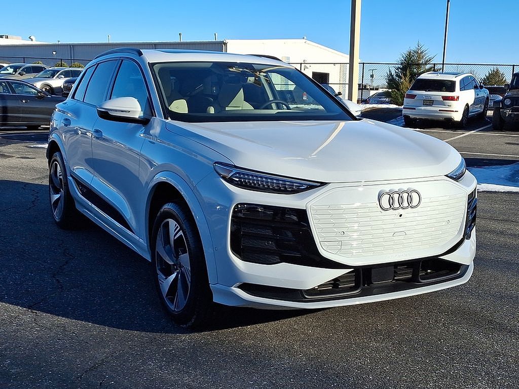 Used 2025 Audi Q6 e-tron quattro Premium Plus with VIN WA124BGF4SA018589 for sale in Washington Township, NJ