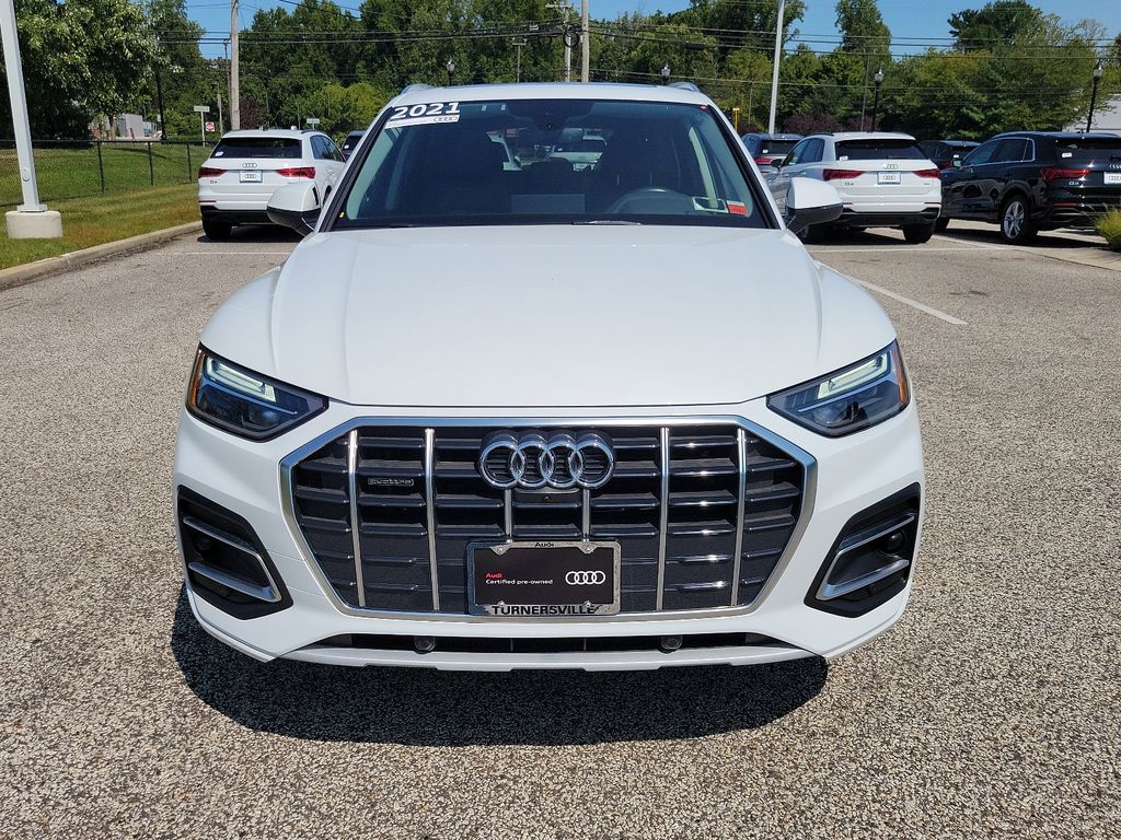 Certified 2021 Audi Q5 Premium Plus with VIN WA1BAAFY6M2126750 for sale in Turnersville, NJ