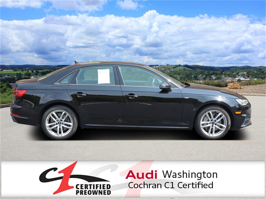 Used 2017 Audi A4 Premium with VIN WAUDNAF42HN053068 for sale in Washington, PA