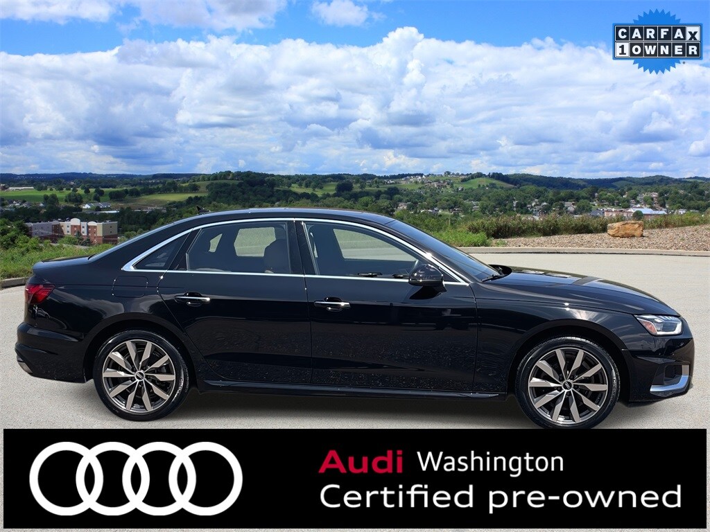 Used 2022 Audi A4 Premium Plus with VIN WAUBBAF42NN002648 for sale in Washington, PA