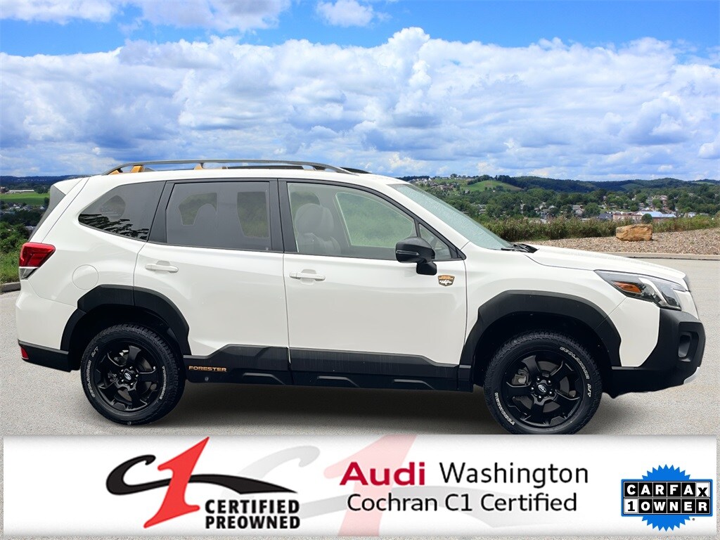 Used 2024 Subaru Forester Wilderness with VIN JF2SKAJC8RH513739 for sale in Washington, PA