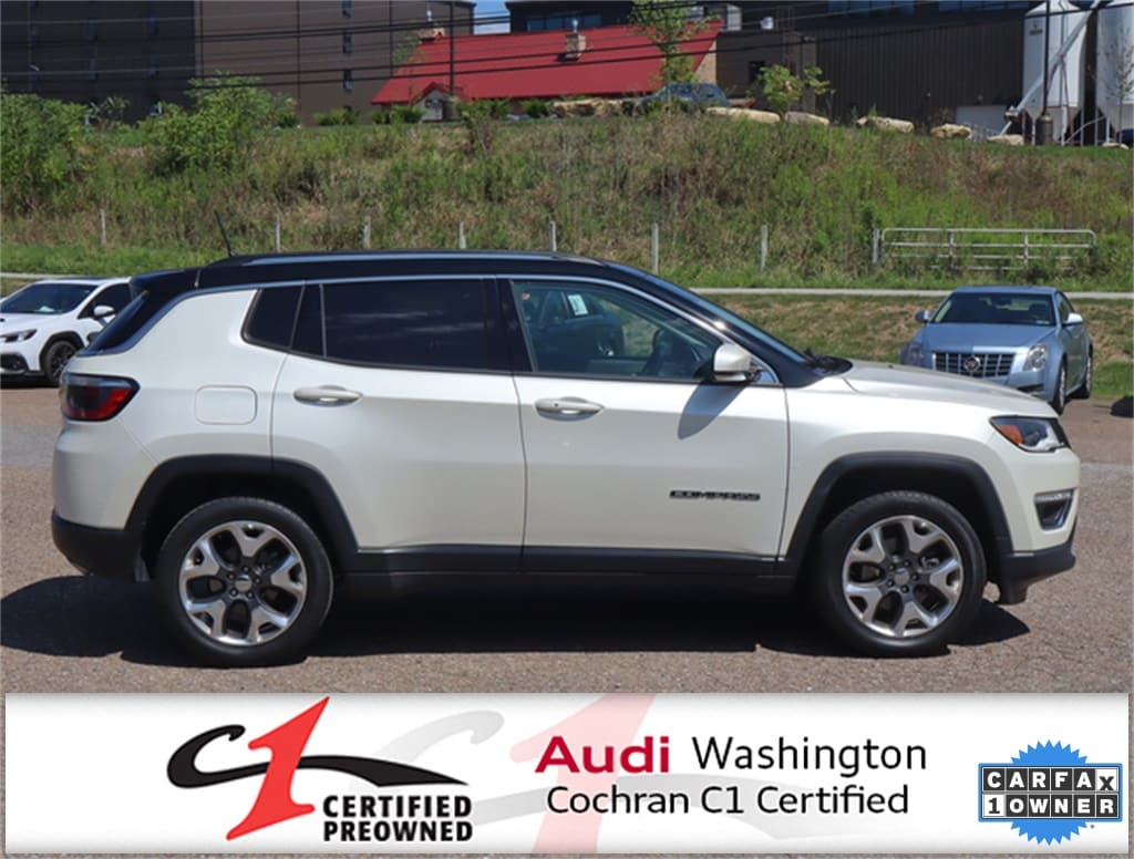 Used 2020 Jeep Compass Limited with VIN 3C4NJDCB3LT248614 for sale in Washington, PA