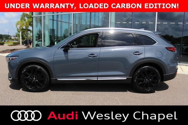 Used 2021 Mazda CX-9 Carbon Edition with VIN JM3TCBDY0M0537741 for sale in Wesley Chapel, FL