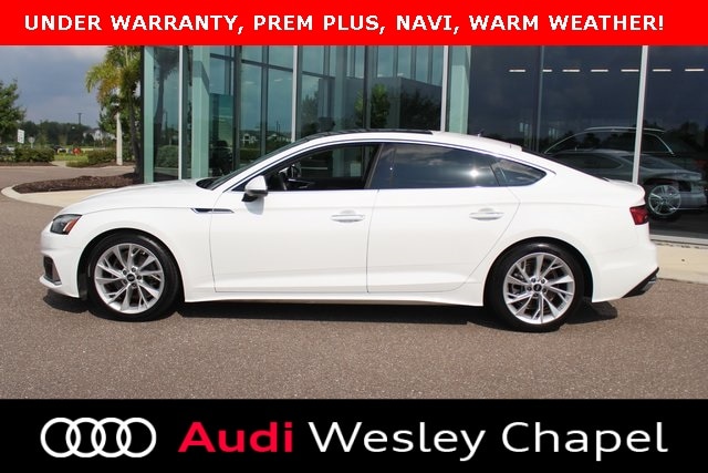 Used 2021 Audi A5 Sportback Premium Plus with VIN WAUCBCF59MA041476 for sale in Wesley Chapel, FL