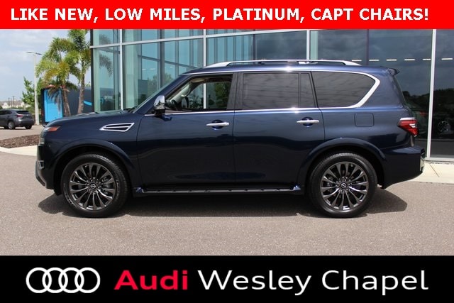 Used 2023 Nissan Armada Platinum with VIN JN8AY2DA6P9404944 for sale in Wesley Chapel, FL