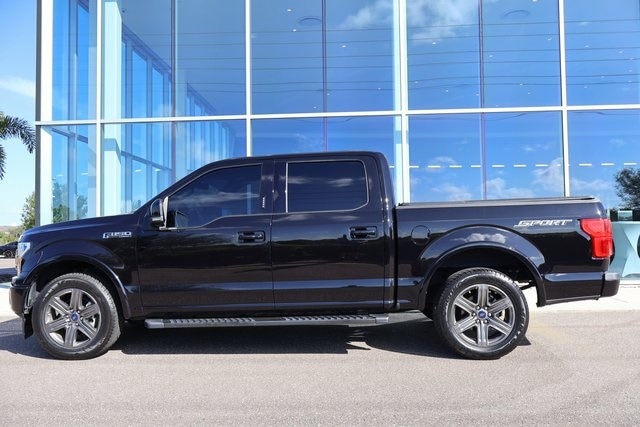 Used 2020 Ford F-150 Lariat with VIN 1FTEW1CP0LKE56334 for sale in Wesley Chapel, FL