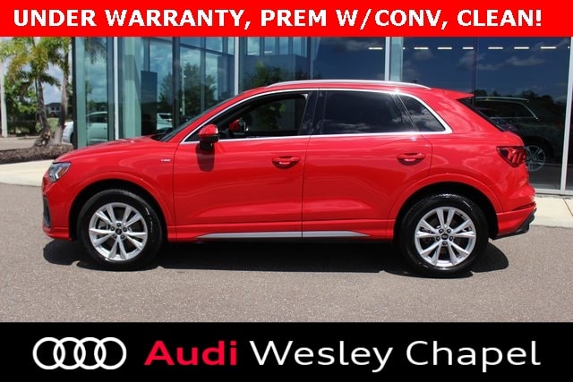 Used 2024 Audi Q3 S Line Premium with VIN WA1DECF32R1048381 for sale in Wesley Chapel, FL