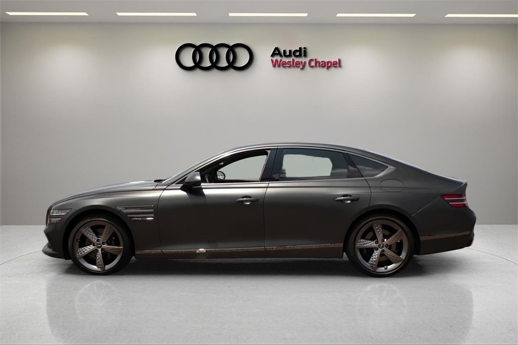 Used 2023 GENESIS G80 SPORT with VIN KMTGB4SD6PU192772 for sale in Wesley Chapel, FL