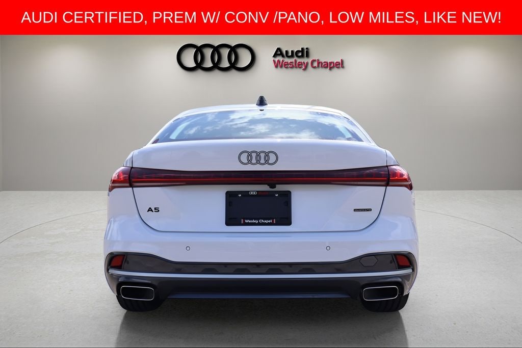 Certified 2025 Audi A5 2.0T Premium Hatchback
