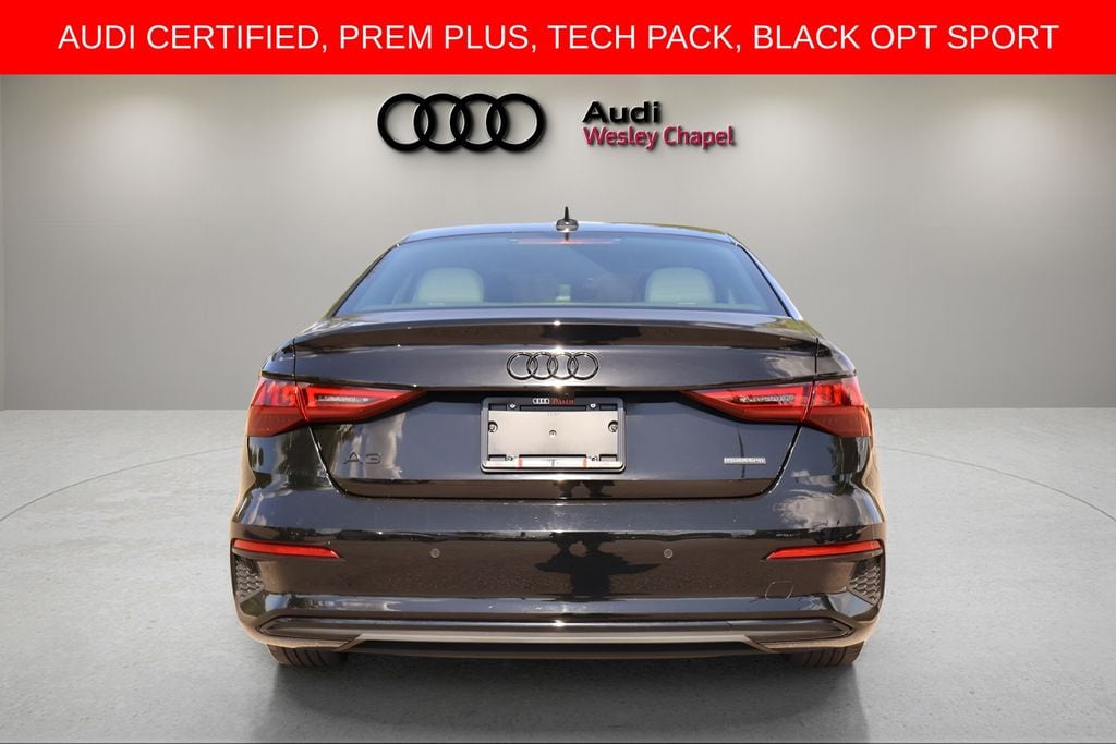 Certified 2023 Audi A3 40 Premium Plus Sedan