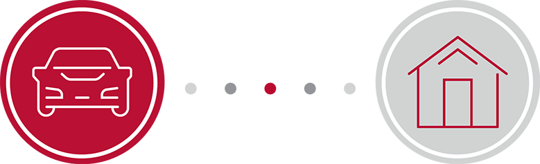 Dimmitt delivered icon with new car and home